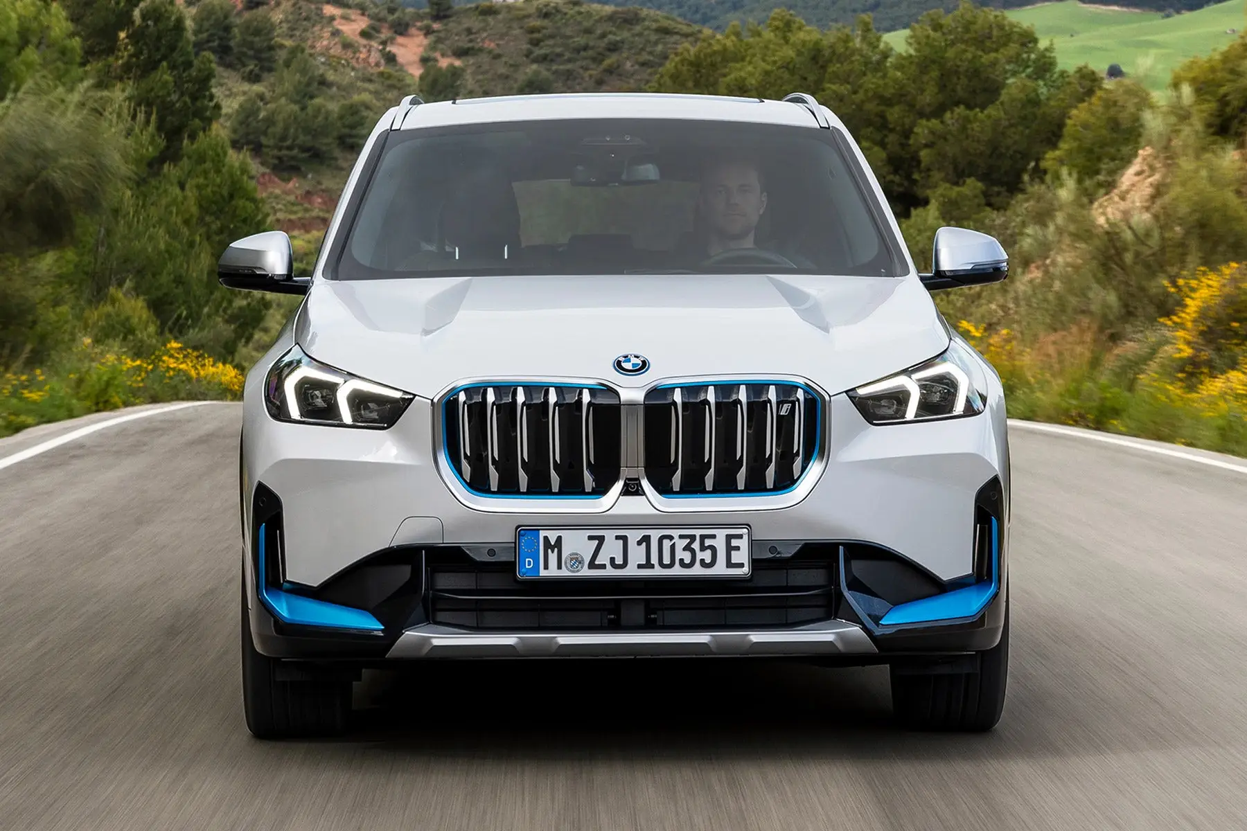 BMW iX1 Review 2023: front dynamic