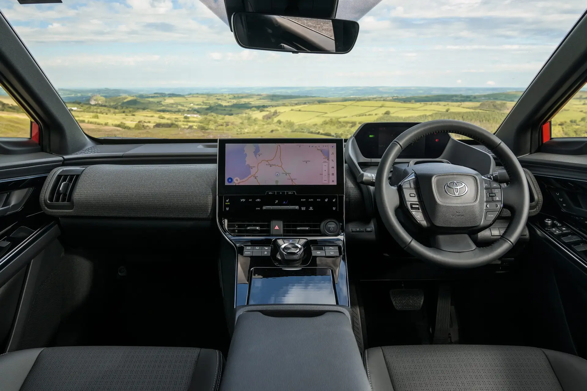 Toyota bZ4X Review 2024 interior