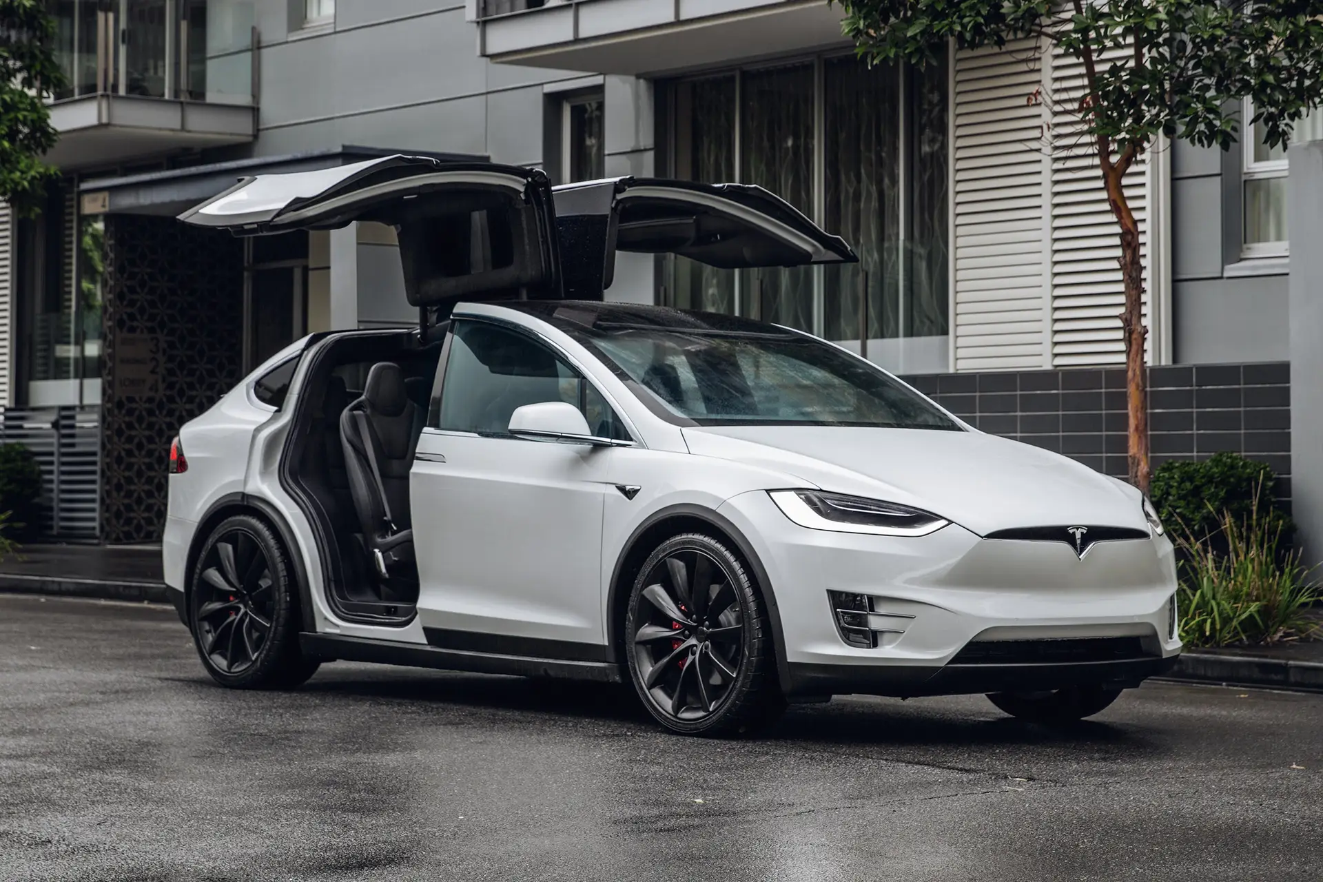 Tesla Model X Review 2023: Falcon Wing doors