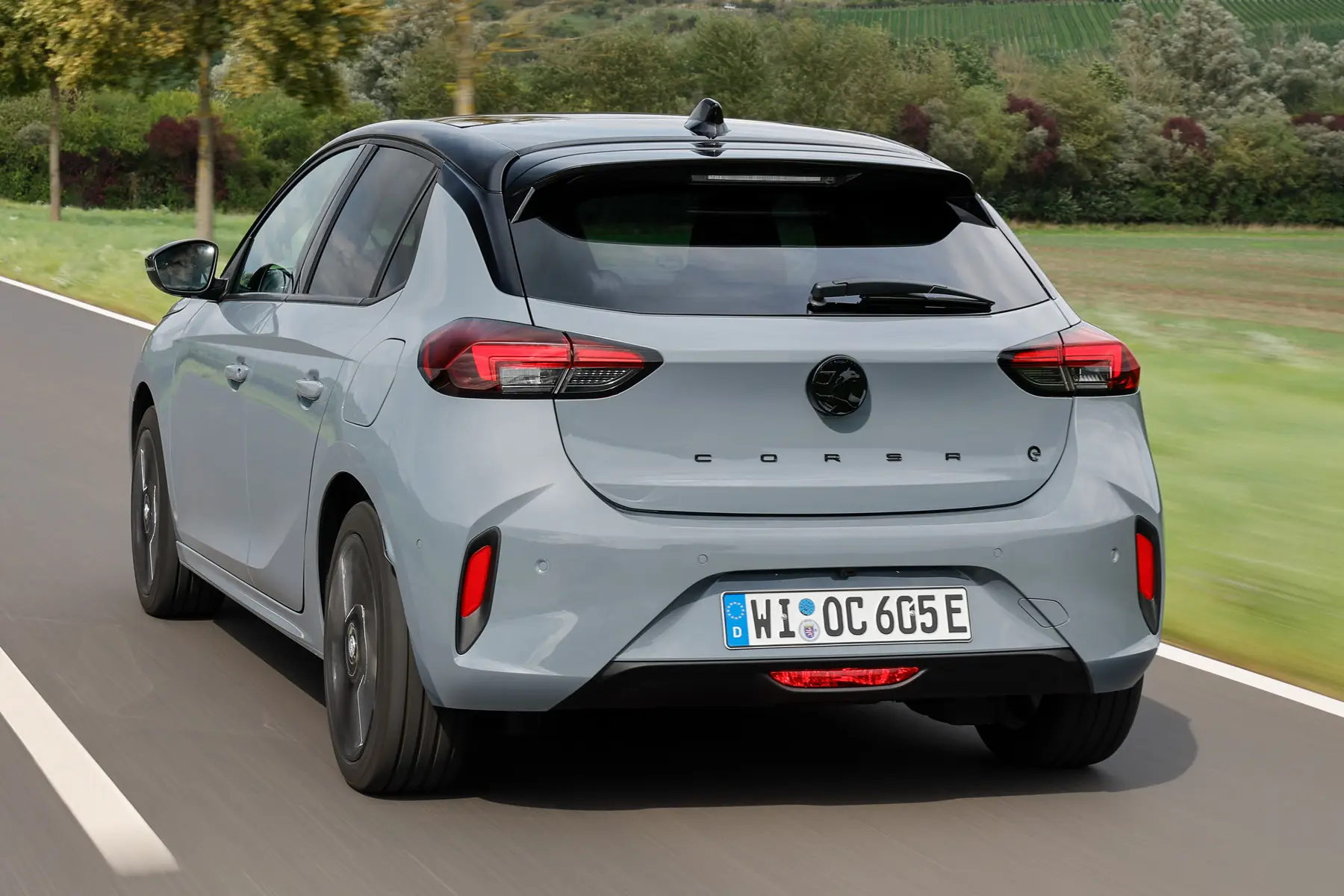 Vauxhall Corsa Electric Review 2023: rear dynamic