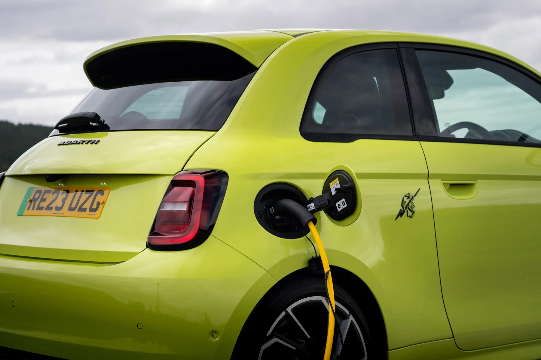 Abarth 500e Review 2023: charging