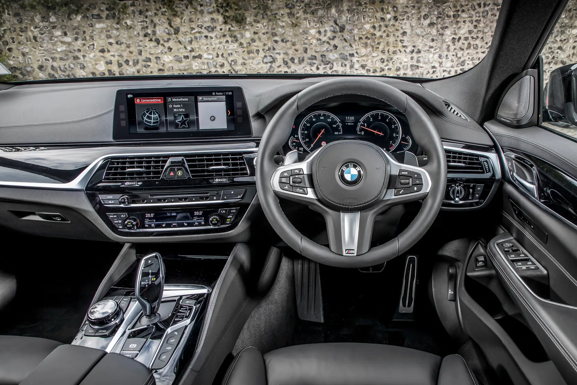BMW 6 Series Gran Turismo Review 2023: Interior close up photo of the BMW 6 Series Gran Turismo dashboard 