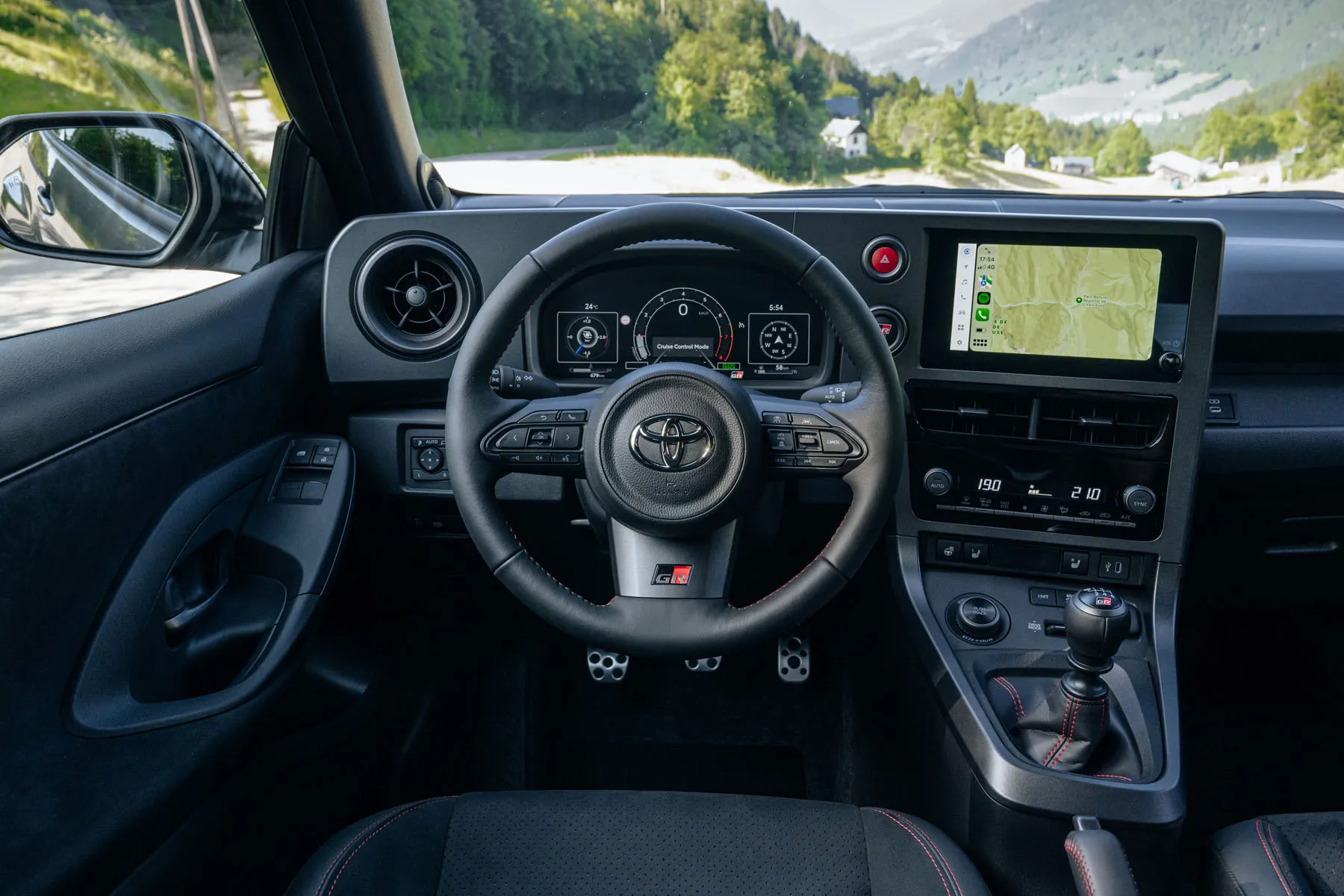 Toyota GR Yaris Review 2024: interior dashboard