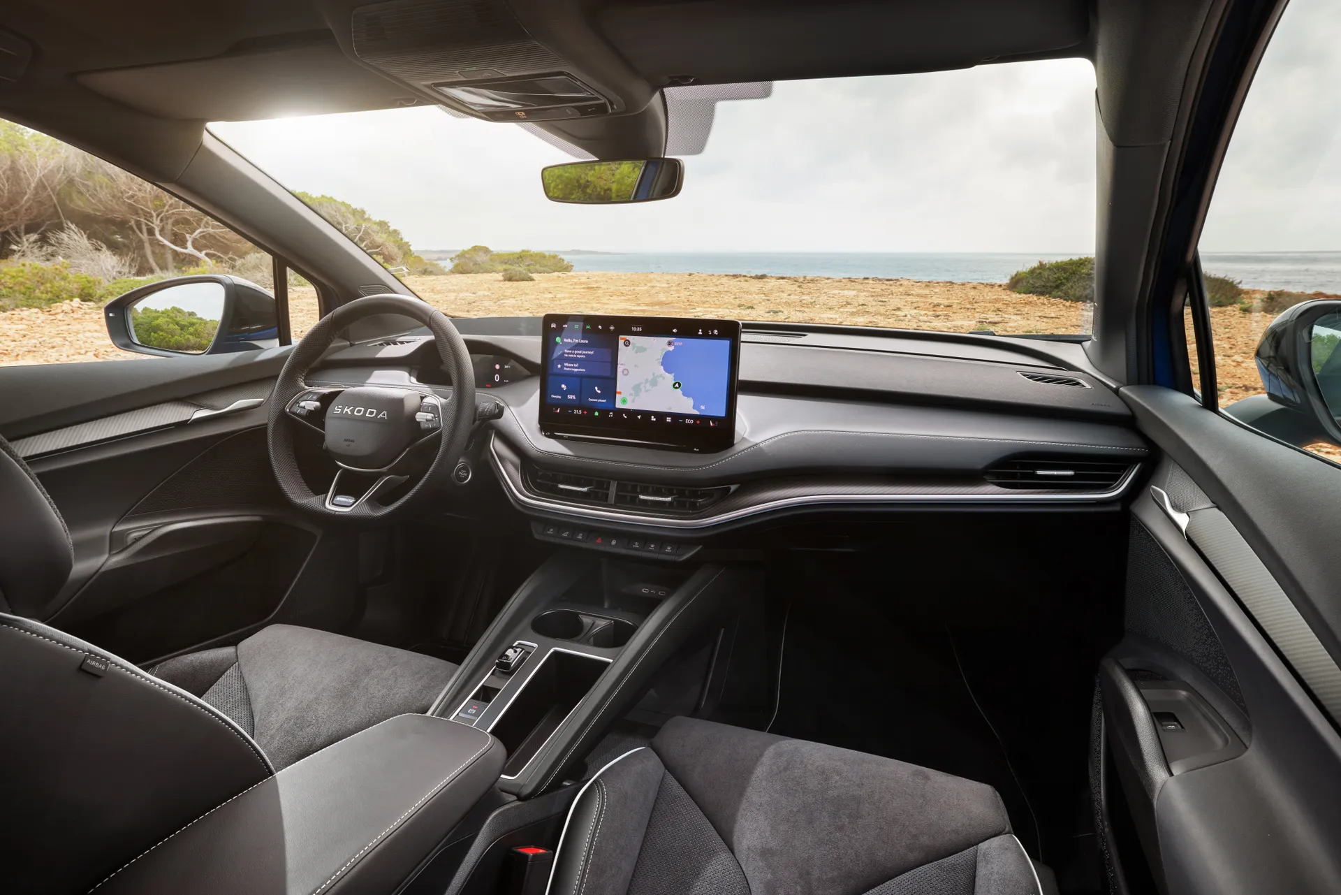 Skoda Elroq Review: interior and infotainment