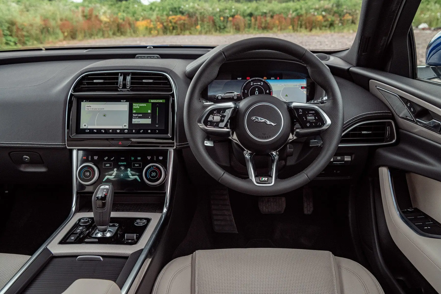 Jaguar XE Review 2024: interior dashboard