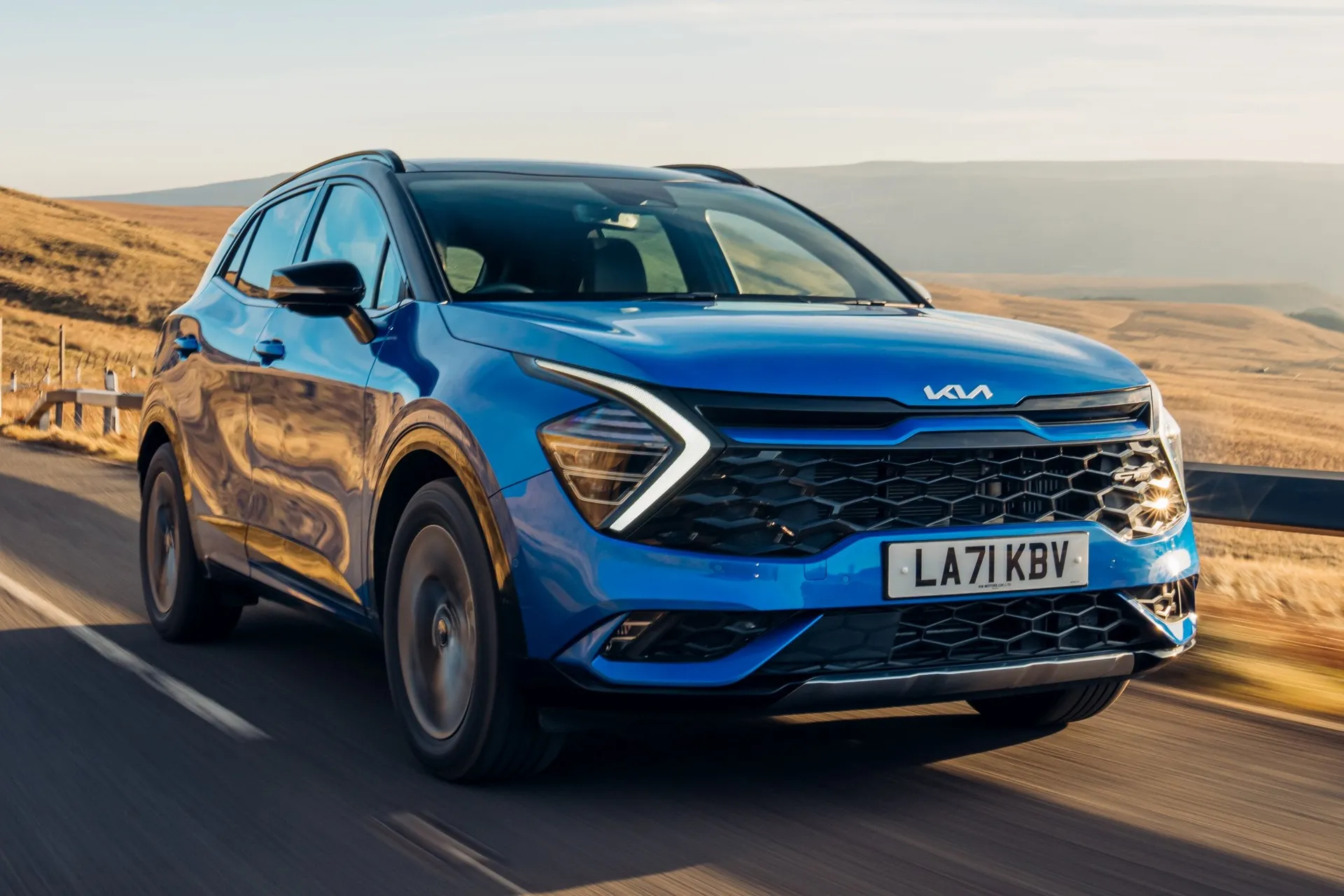 Kia Sportage Review: front dynamic