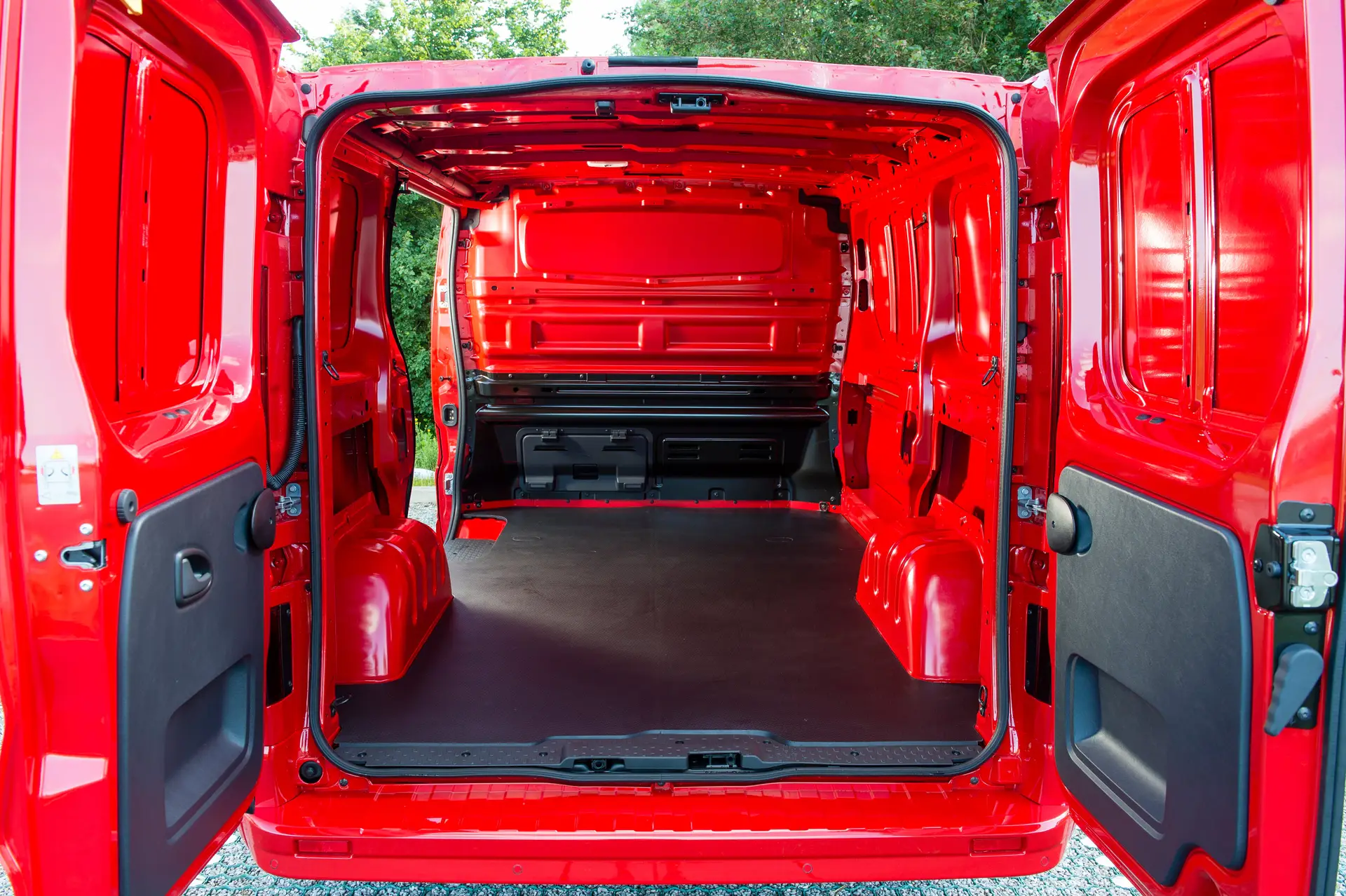 Vauxhall Zafira Tourer Inside Van