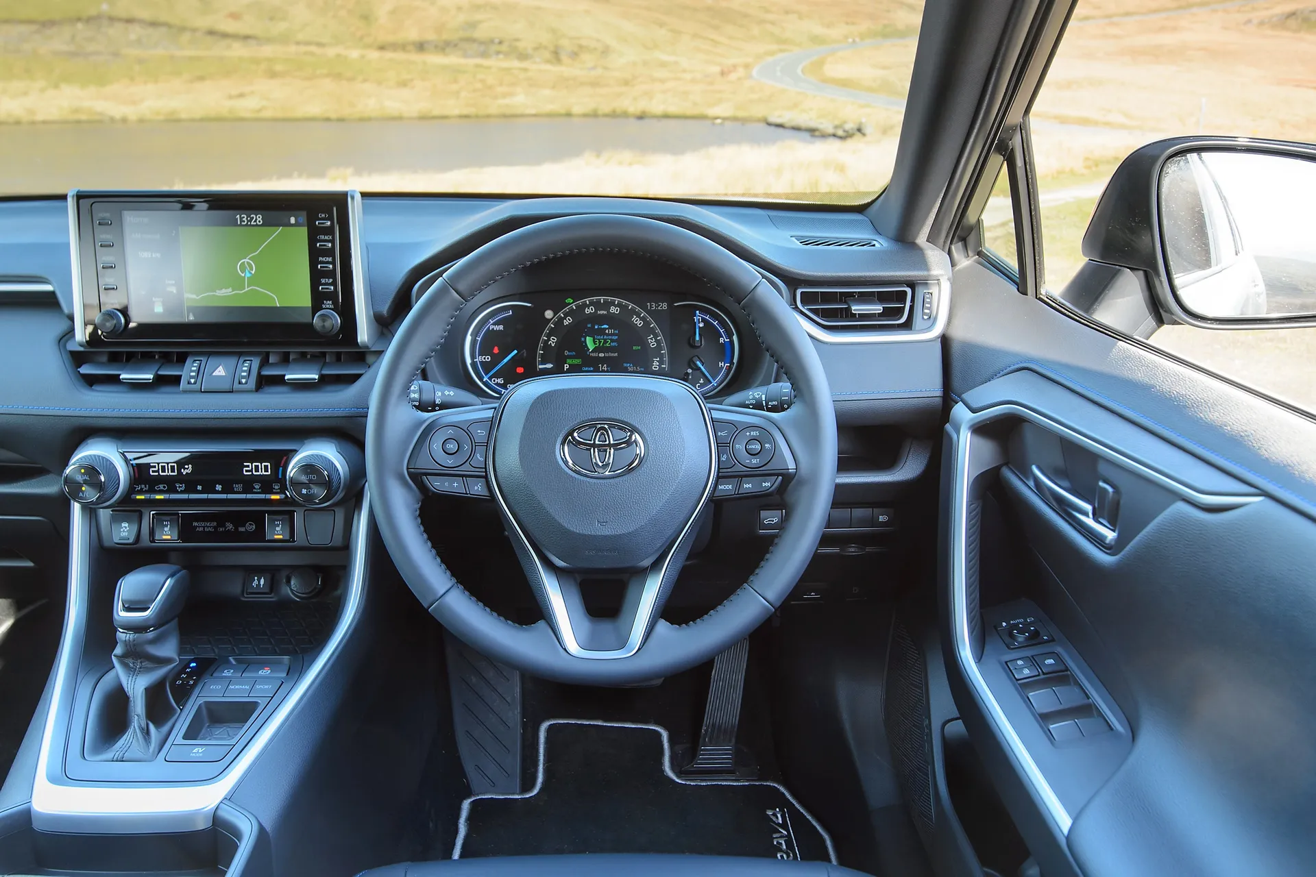 Toyota RAV4 Review: interior driver's view