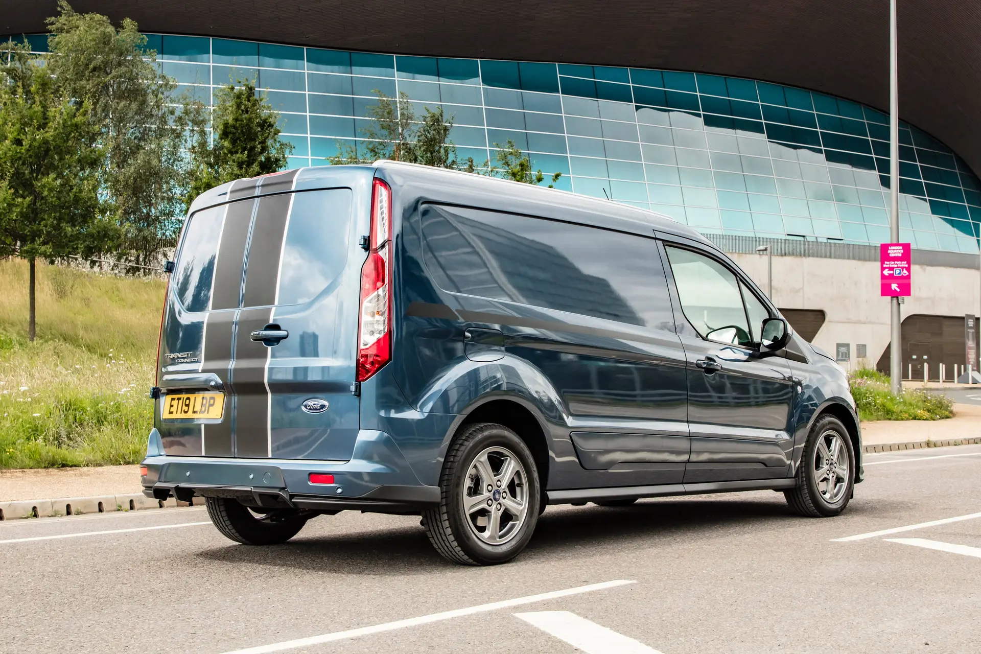 Ford Transit Connect (2013-2023) Review: exterior rear three quarter photo of the Ford Transit Connect