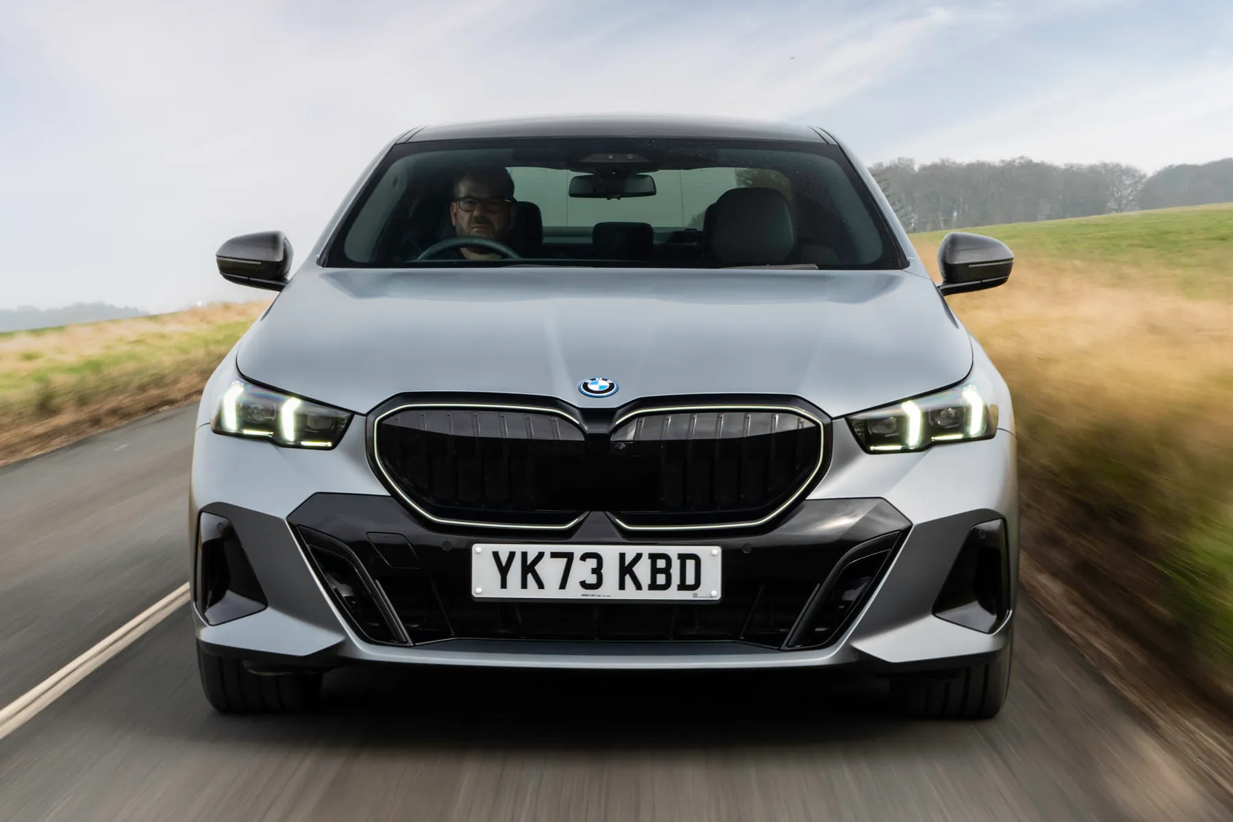 BMW 5 Series Review 2024: front dynamic