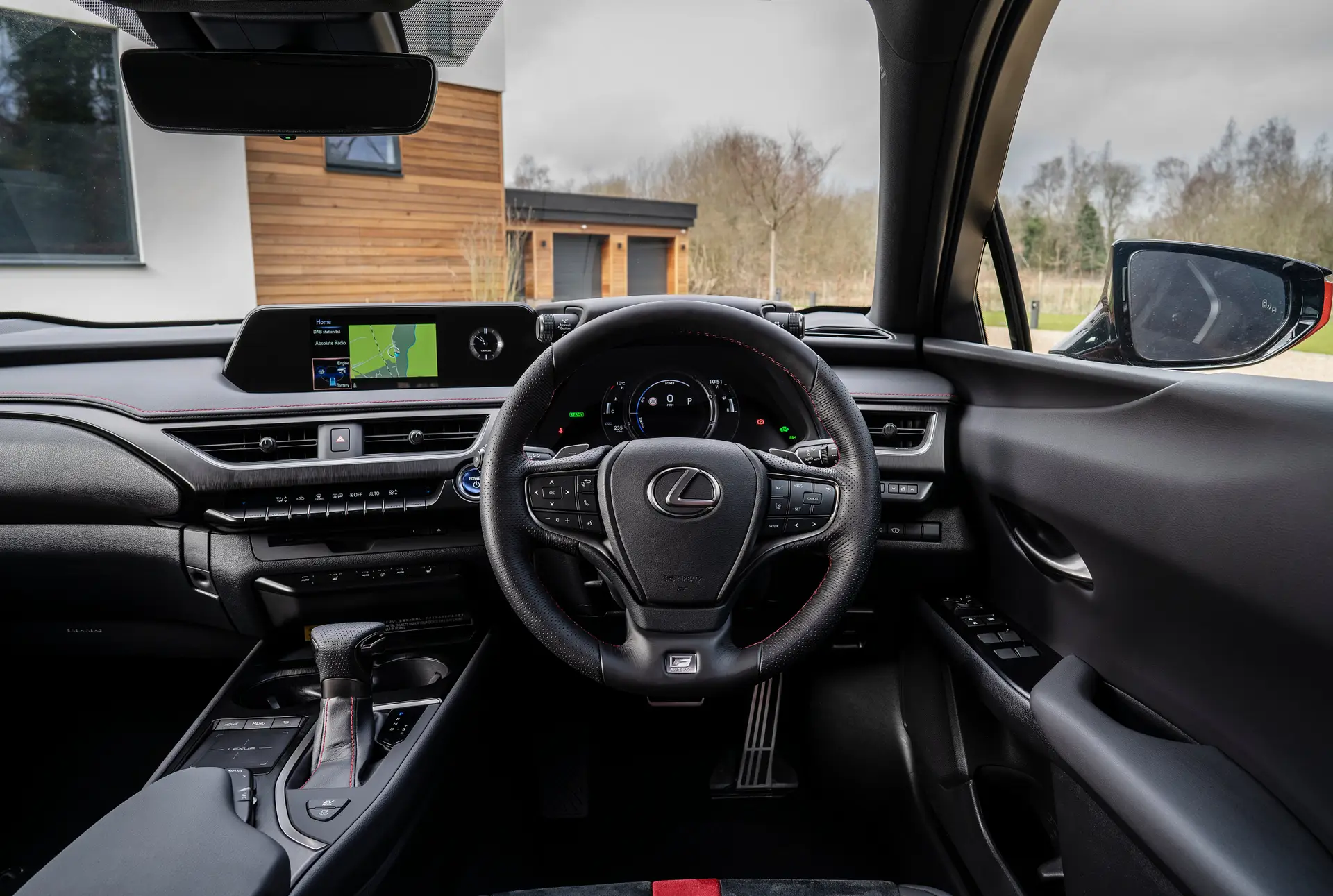 Lexus UX Review 2023: interior dashboard