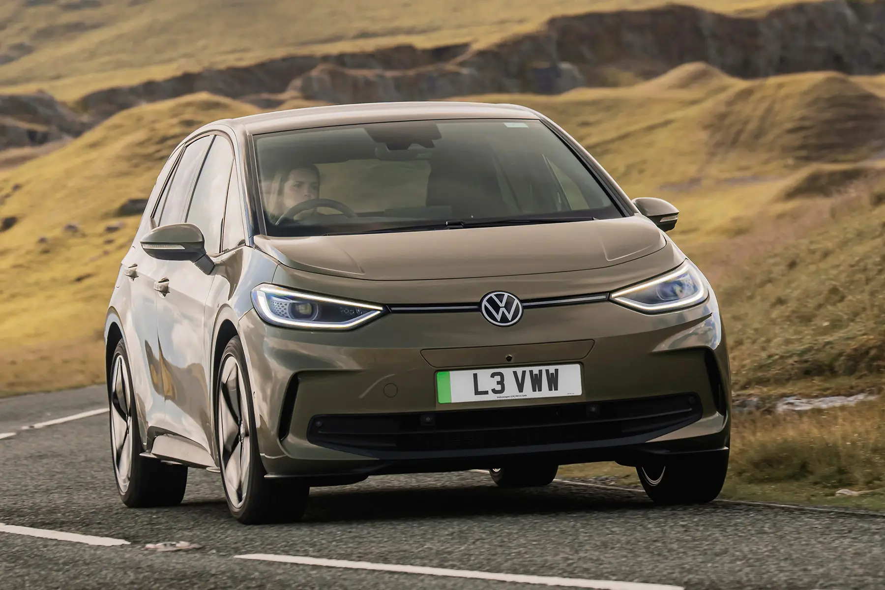 Volkswagen ID.3 Review 2023: front dynamic