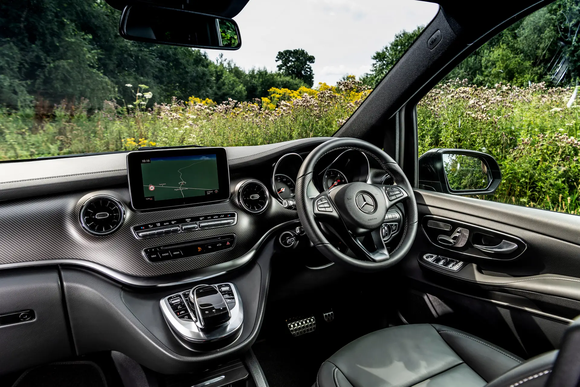 Mercedes-Benz V-Class Review 2023: front interior
