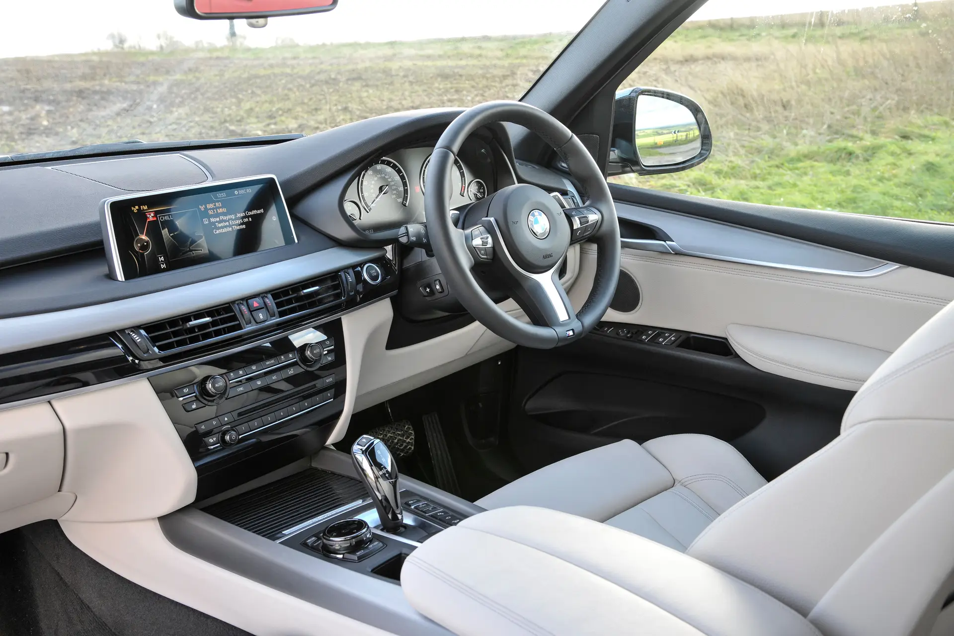 BMW X5 (2014-2018) Review:  Interior close up photo of the BMW X5 dashboard