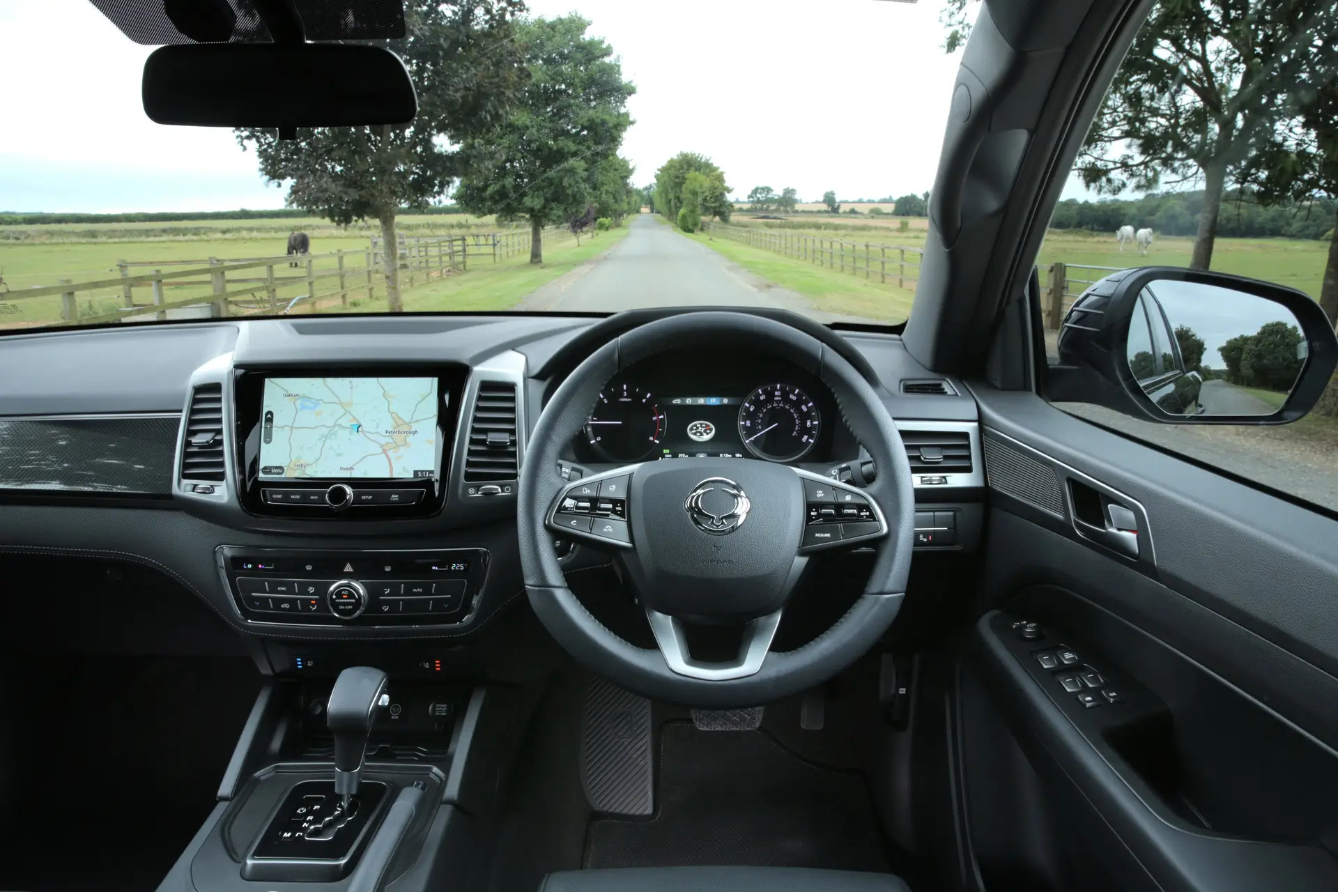 SsangYong Musso Review 2023: interior dashboard