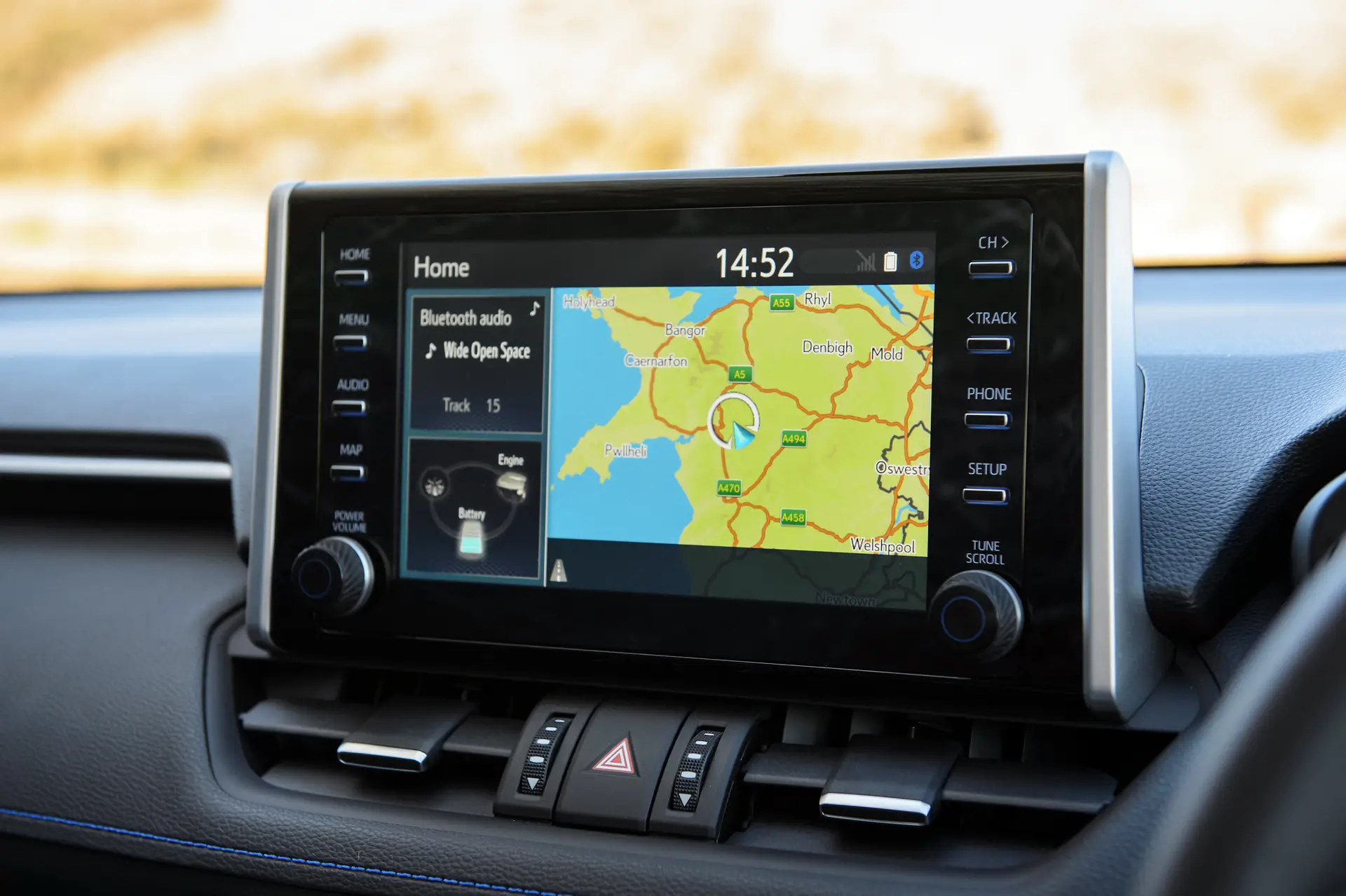 Toyota RAV4 Review 2023: interior navigation and infotainment