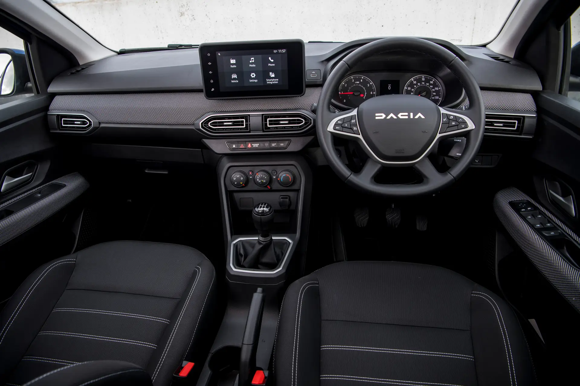 Dacia Sandero Review 2024 interior