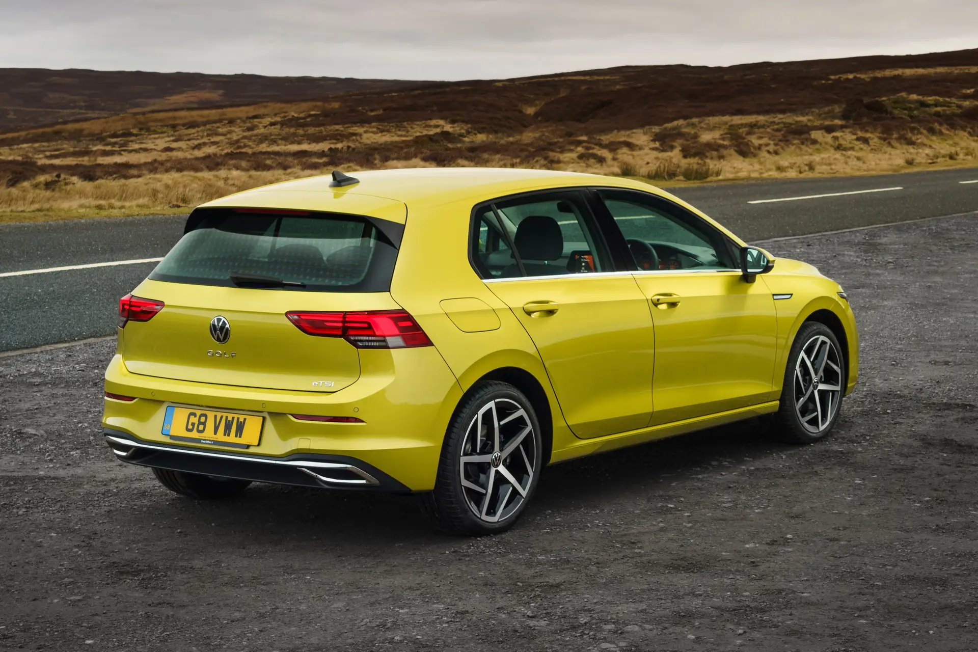 Volkswagen Golf Review 2023:  Side Rear View