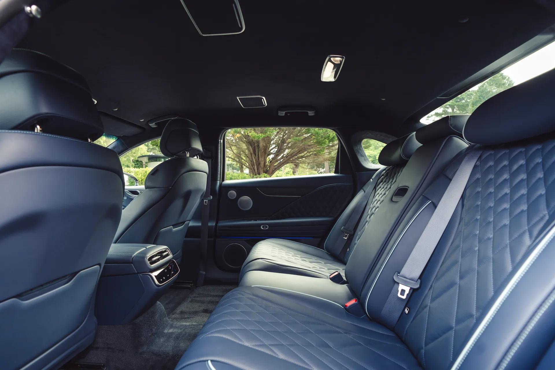 Genesis GV80 Electrified review: rear seats