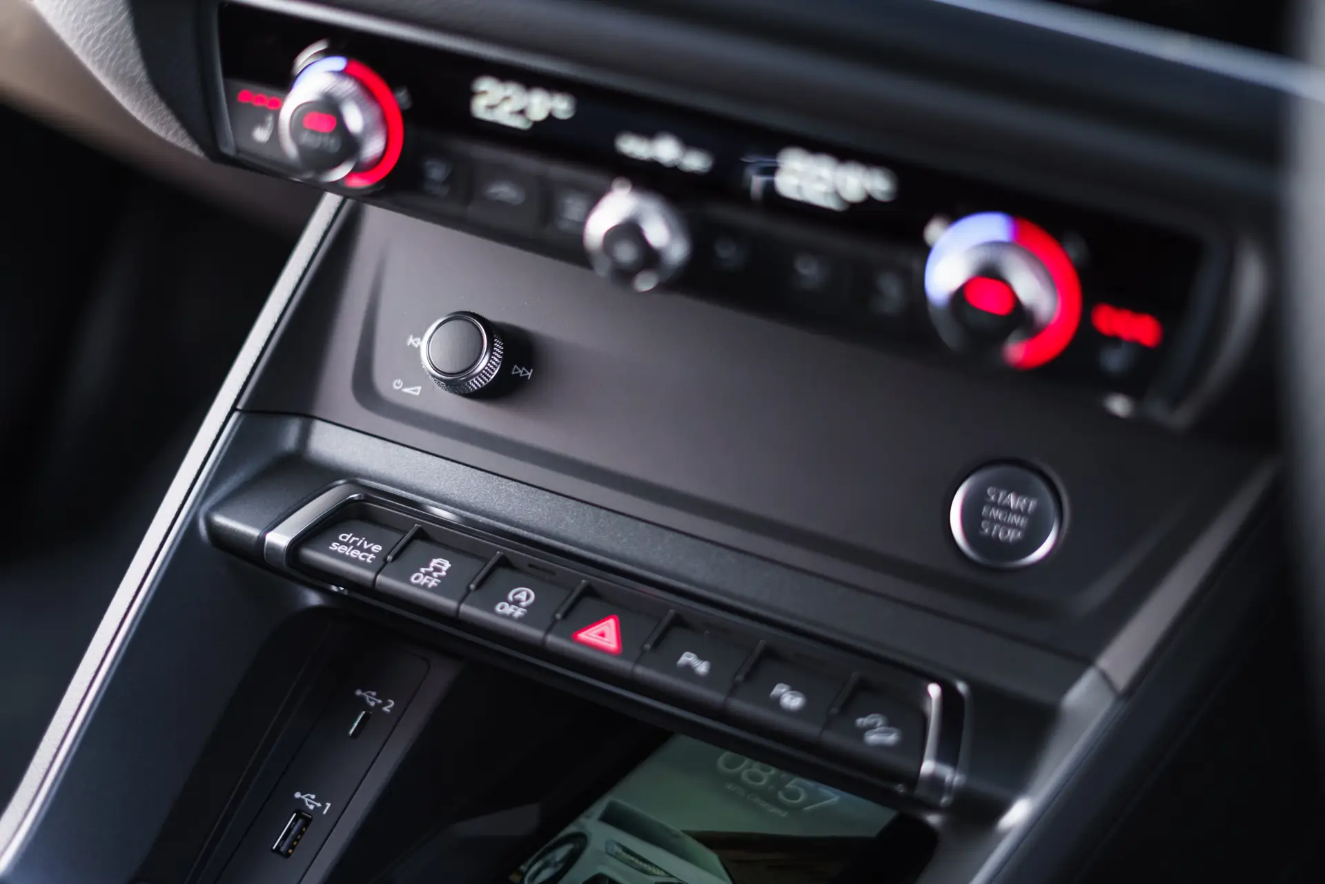 Audi Q3 Sportback Review 2023: Climate Control 