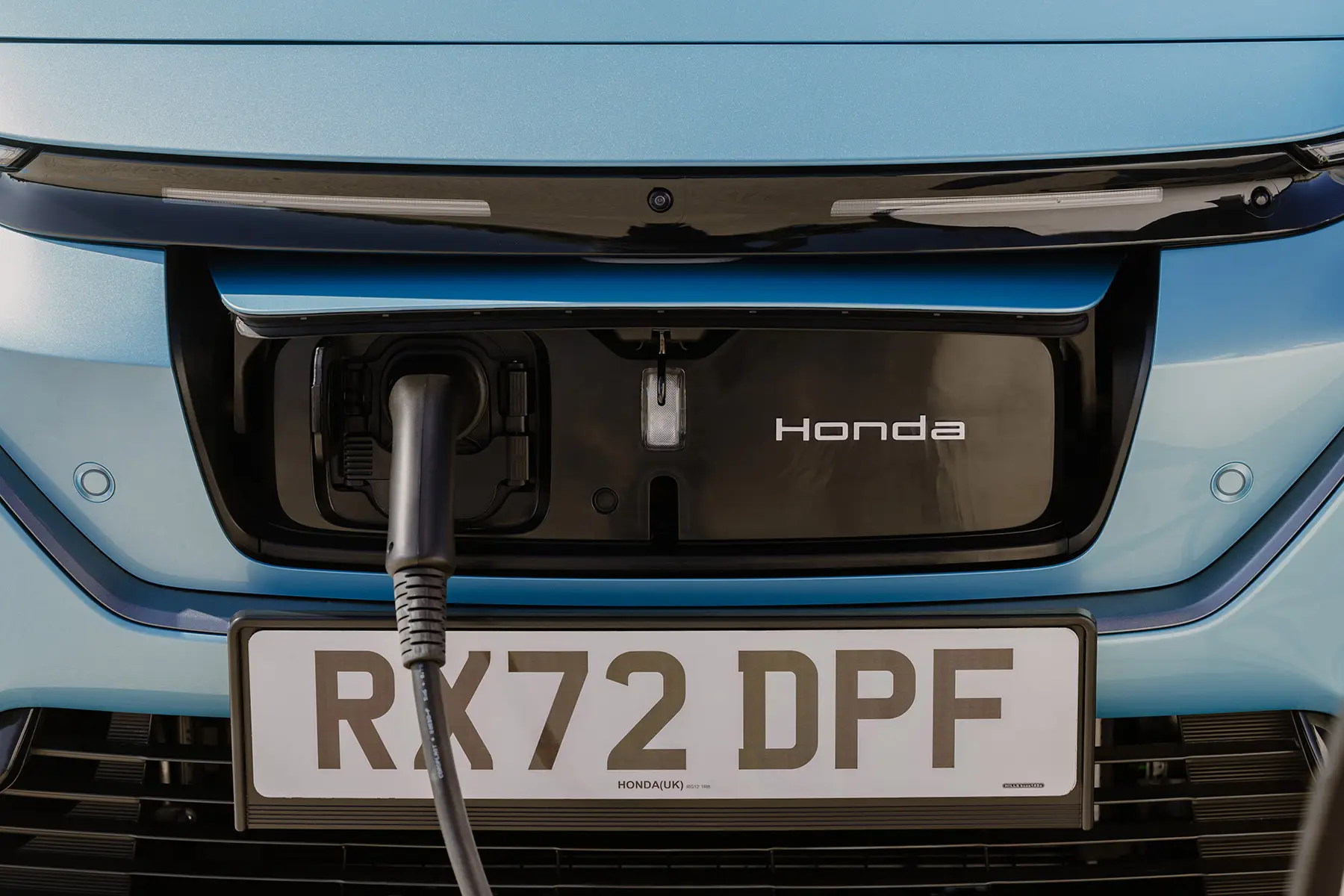 Honda e:Ny1 Review 2023: charging port