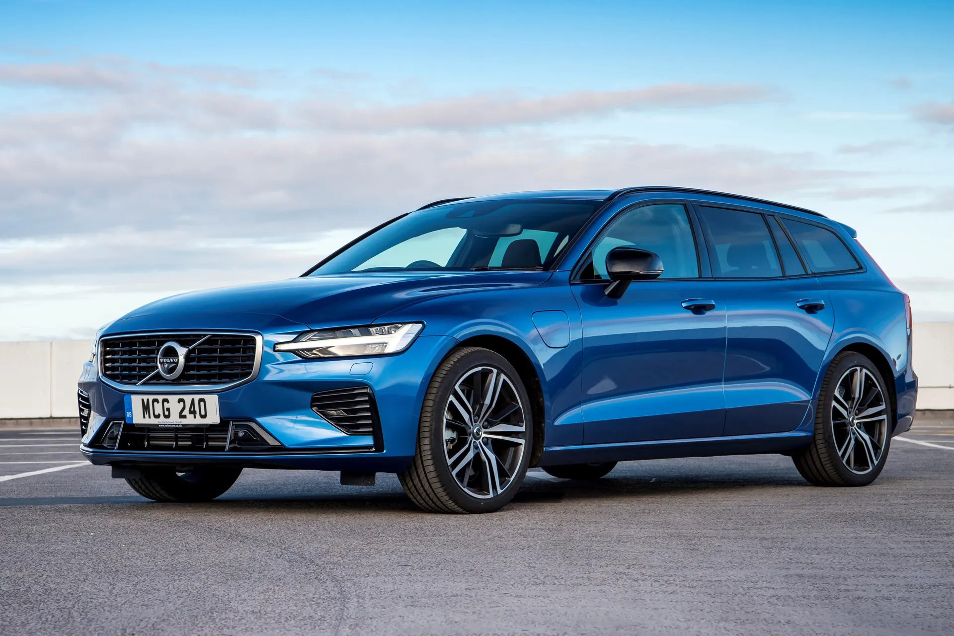 Volvo V60 Review 2024: Front Side View