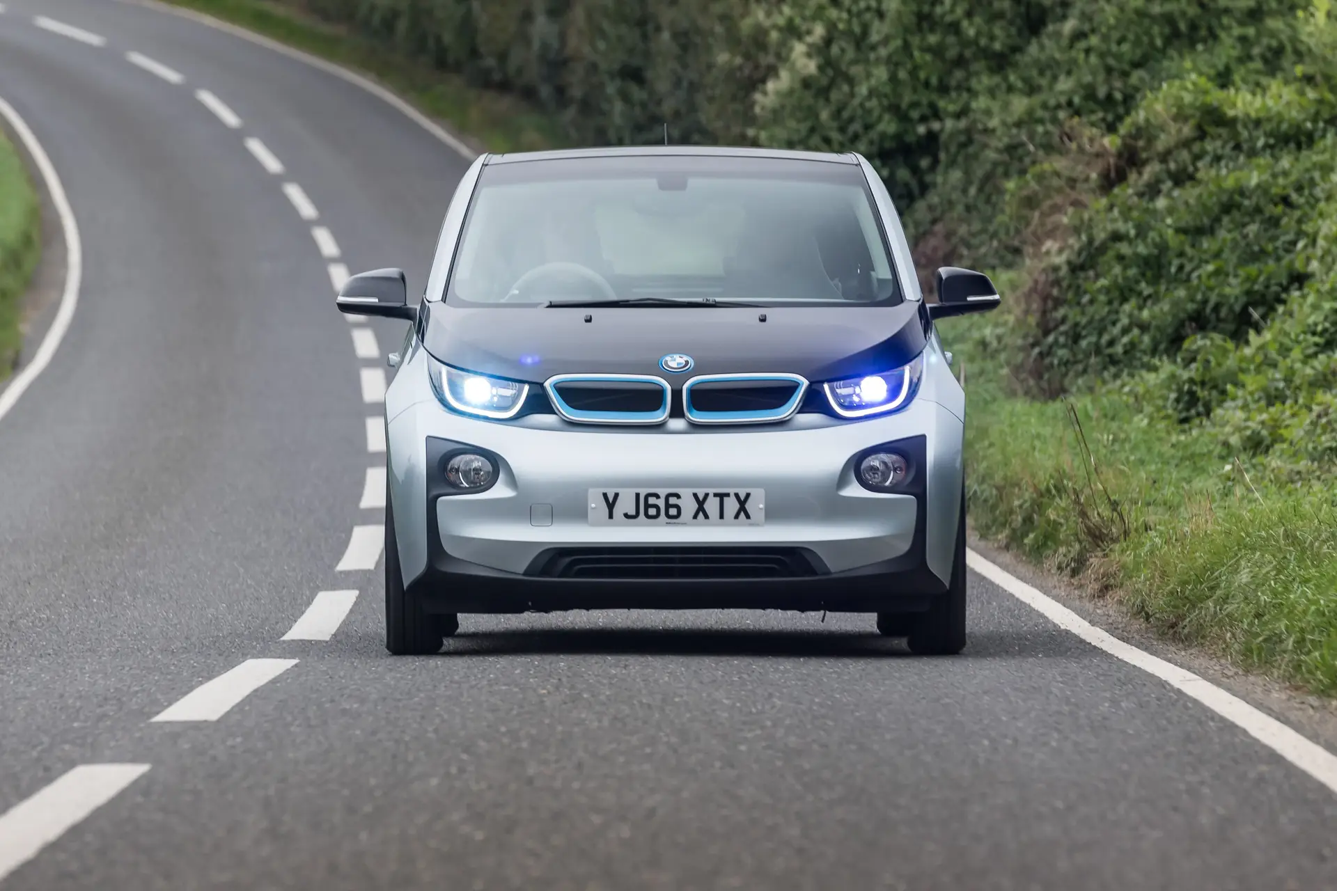 BMW i3 Review 2024 Driving Front 
