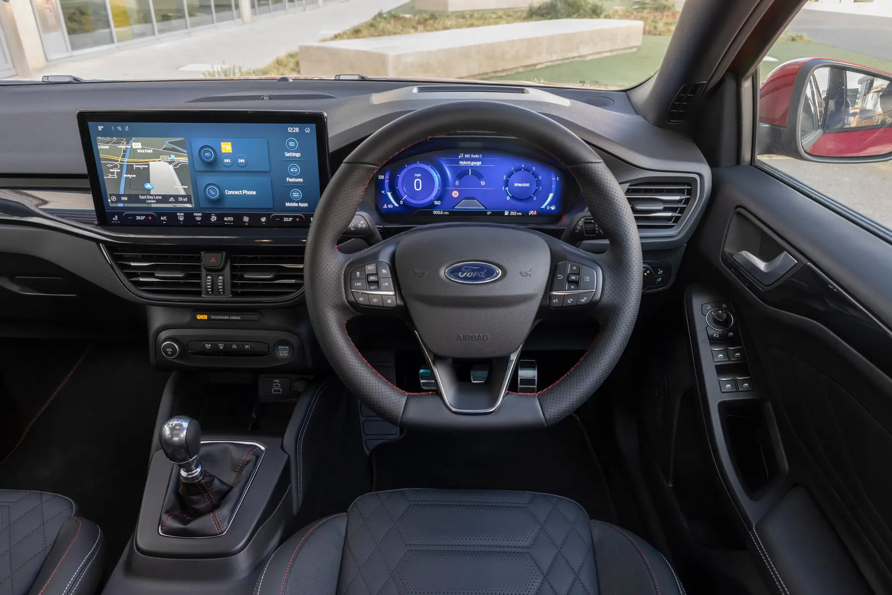 Ford Focus Review 2024: front interior