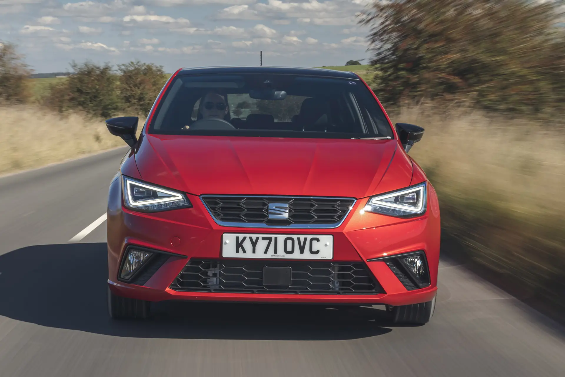 SEAT Ibiza Review 2024: exterior dynamic front