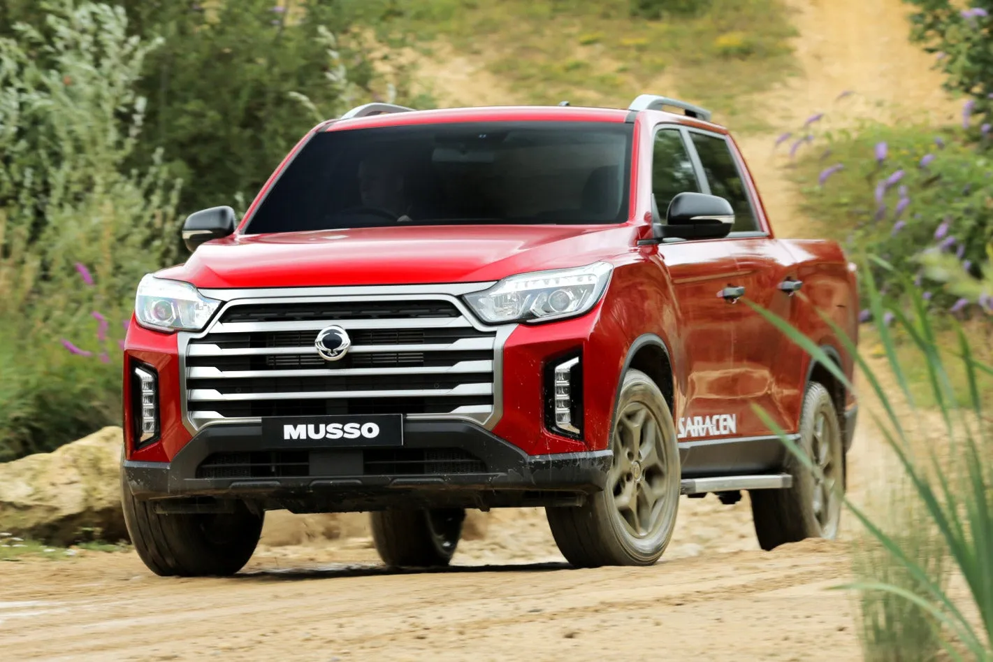 SsangYong Musso Review 2023: front dynamic