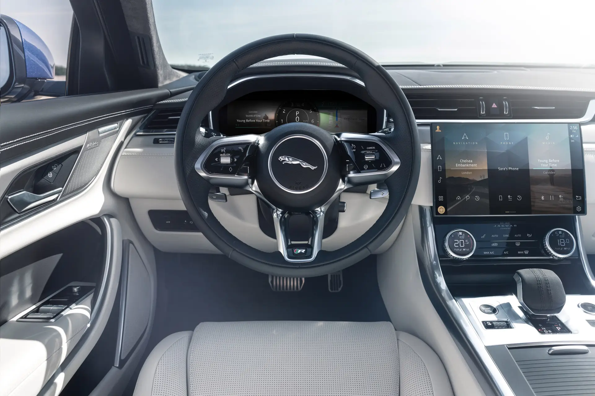 Jaguar XF Review 2023 interior