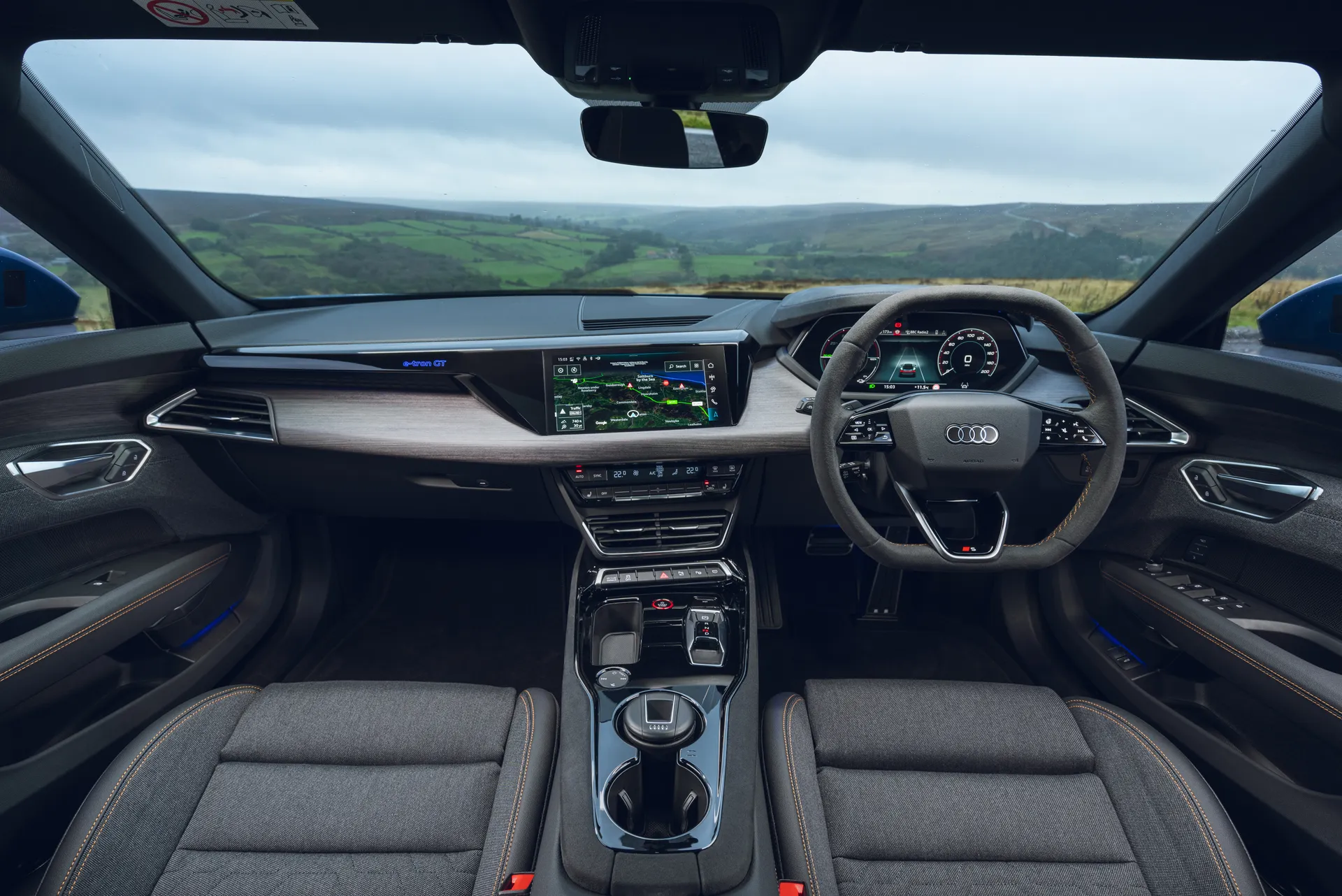Audi e-tron GT Review: interior
