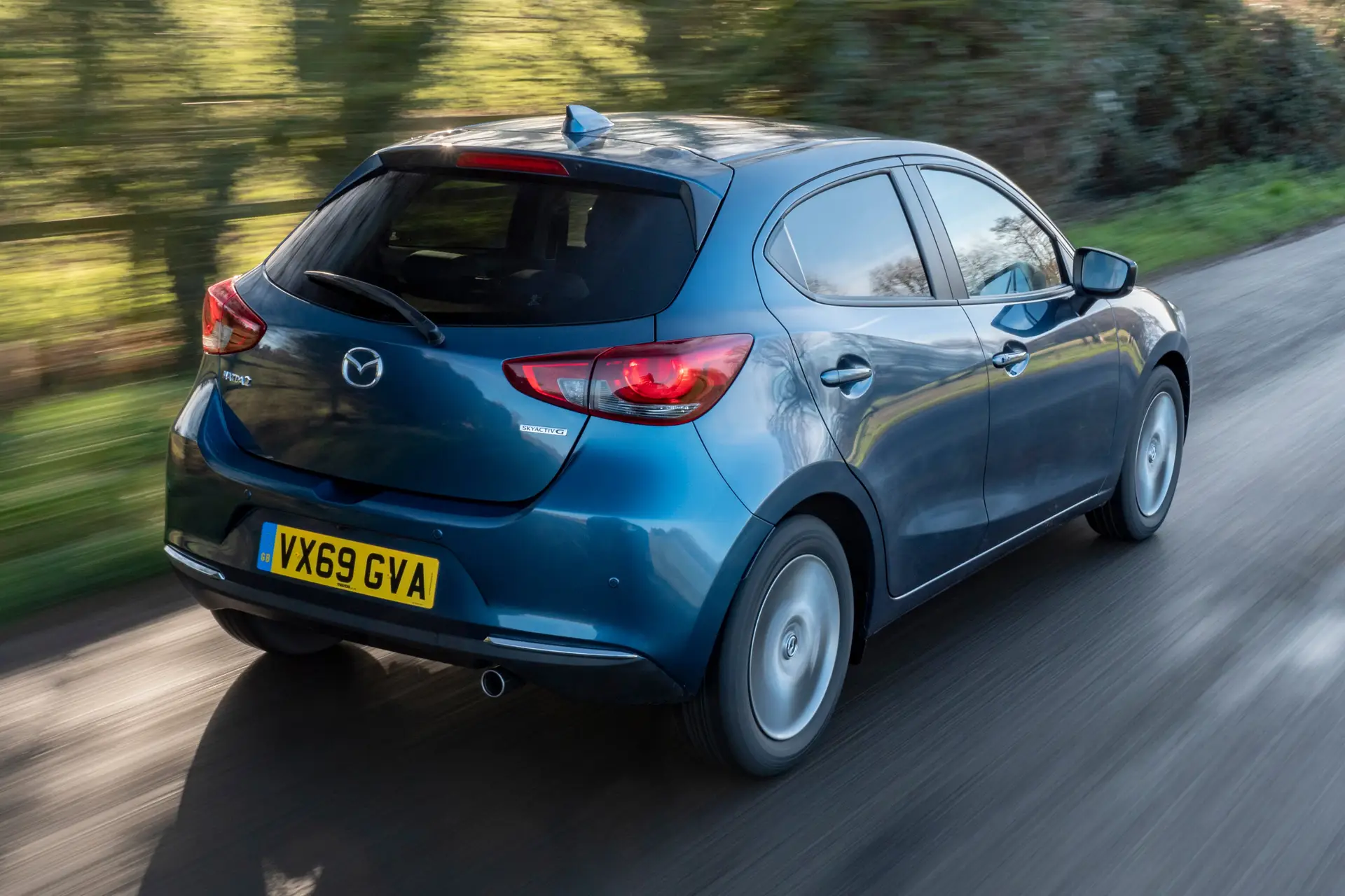 Mazda 2 Review 2023: rear dynamic