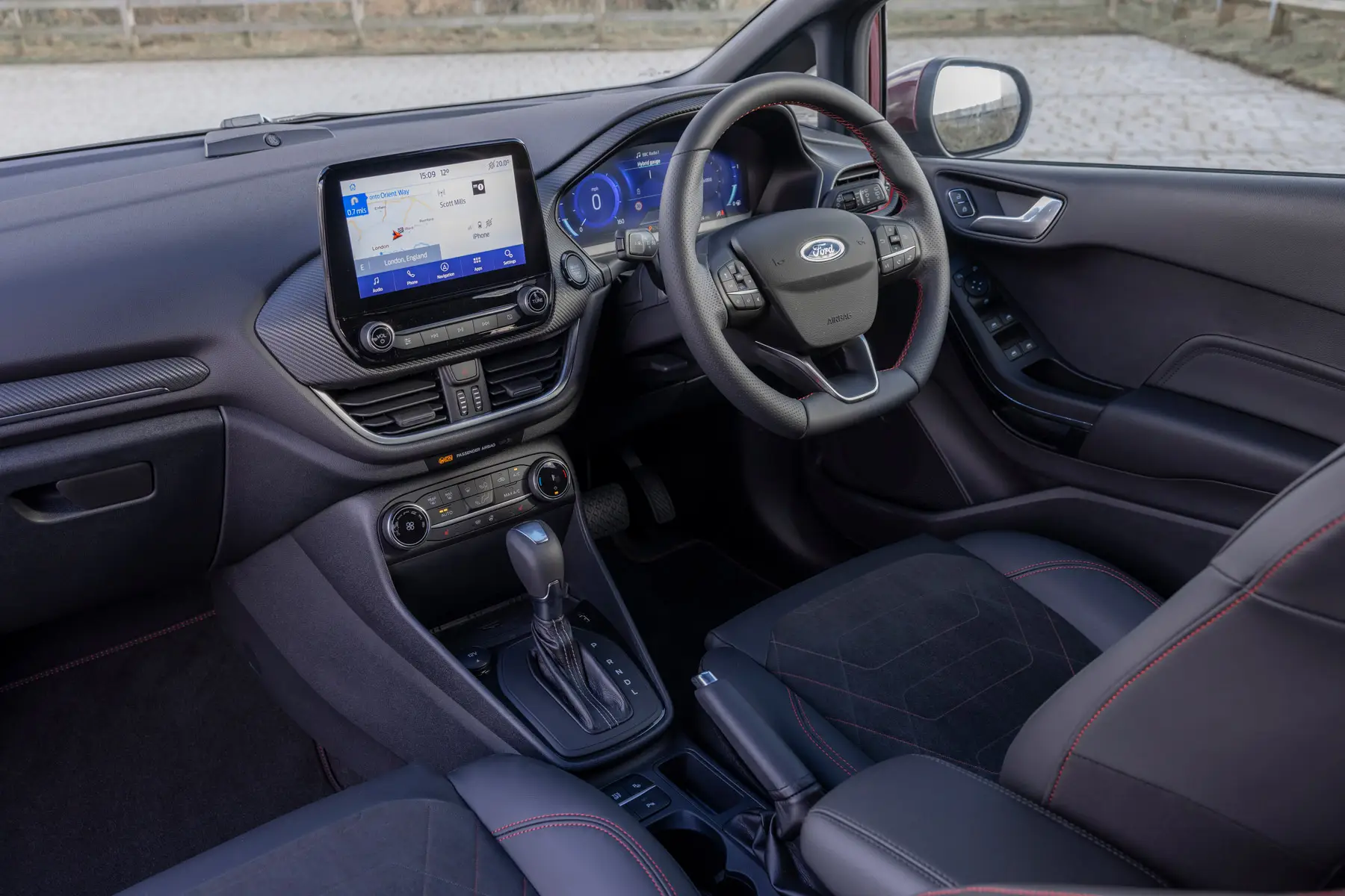 Ford Fiesta Review 2023: front interior