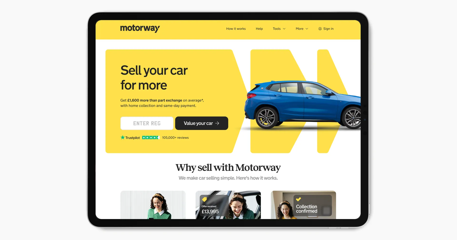 Why sell with Motorway