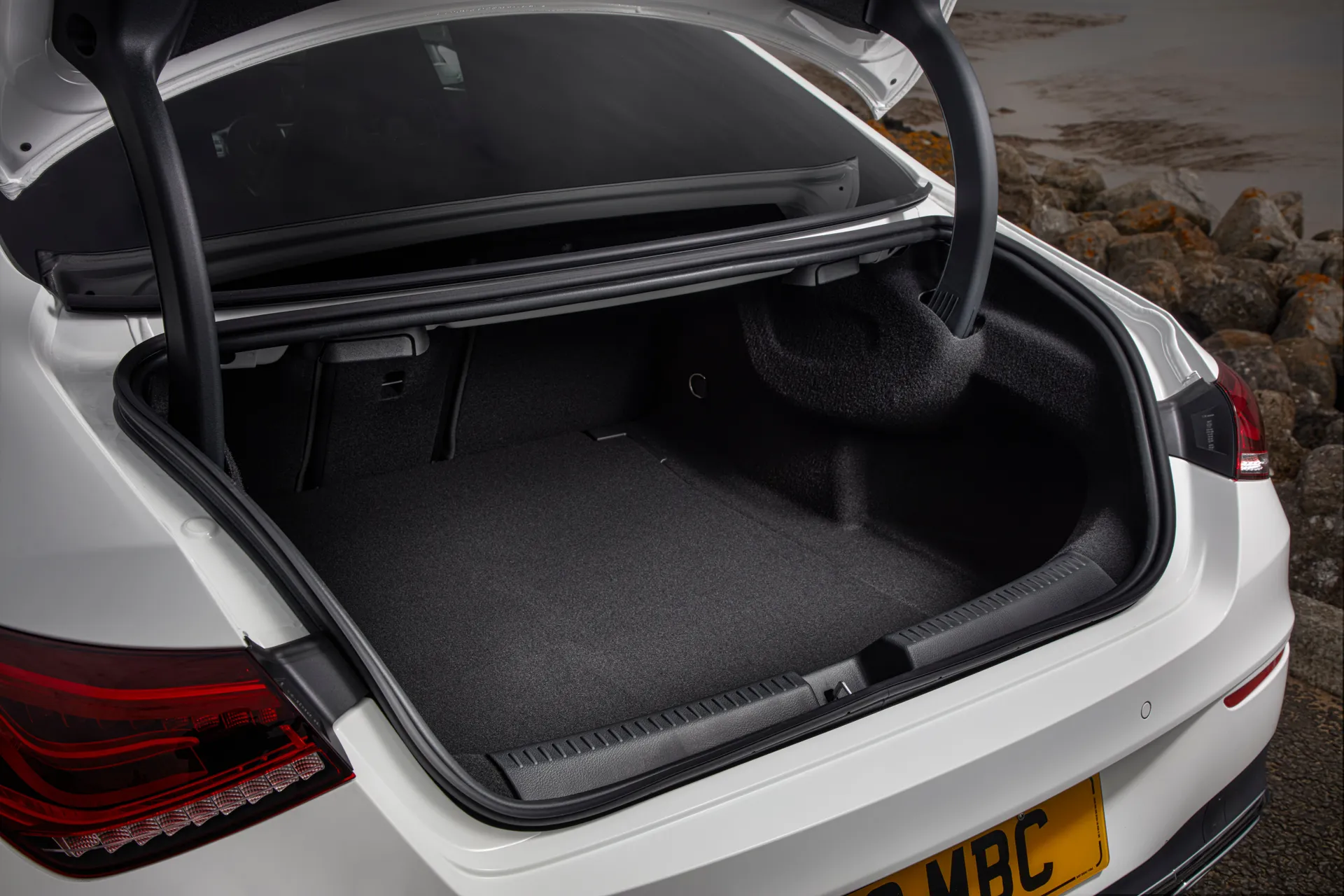 Mercedes-Benz CLA Review 2024 front boot space