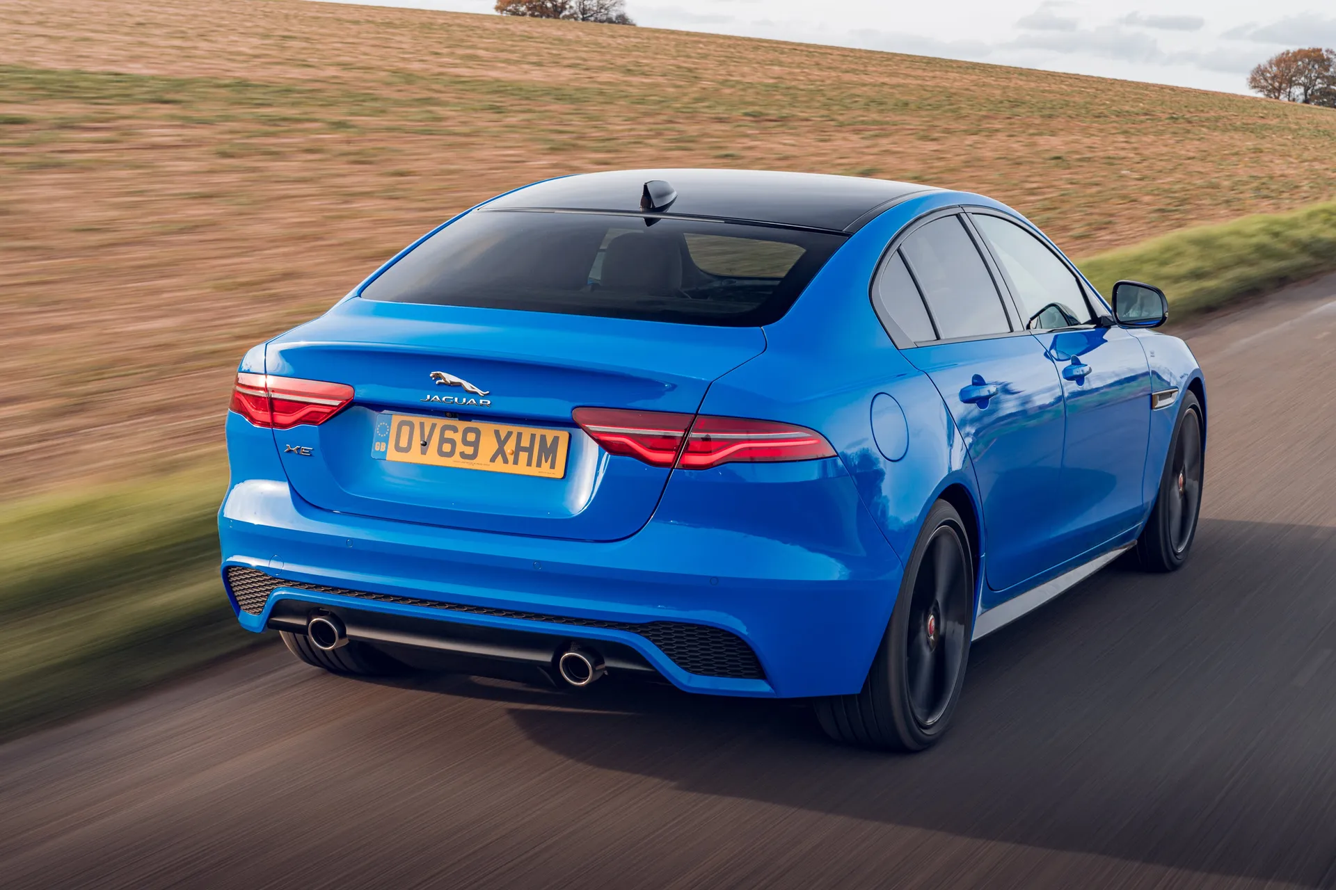 Jaguar XE Review 2024: rear dynamic