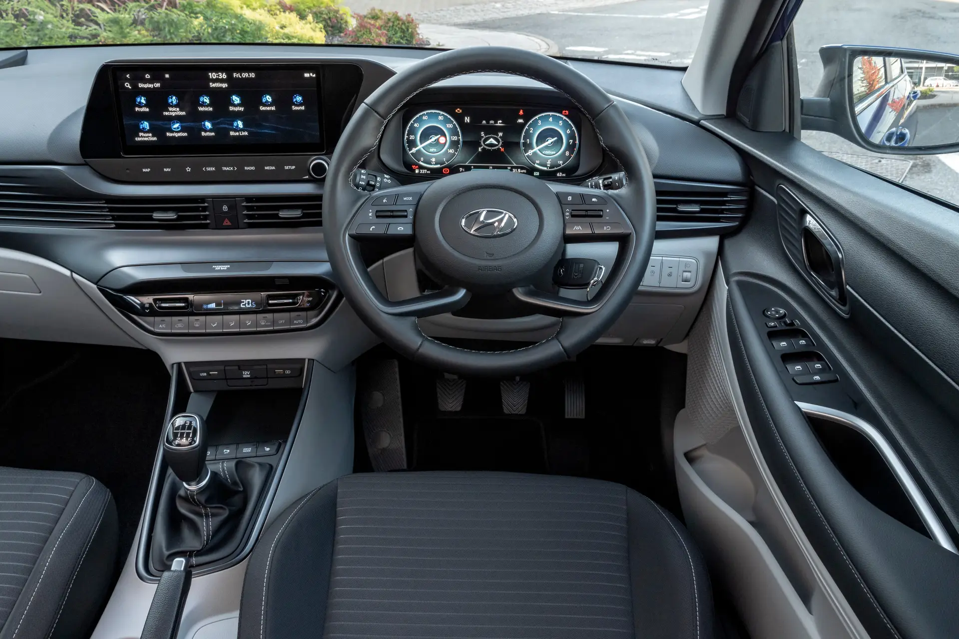 Hyundai i20 Review 2024 interior and dashboard