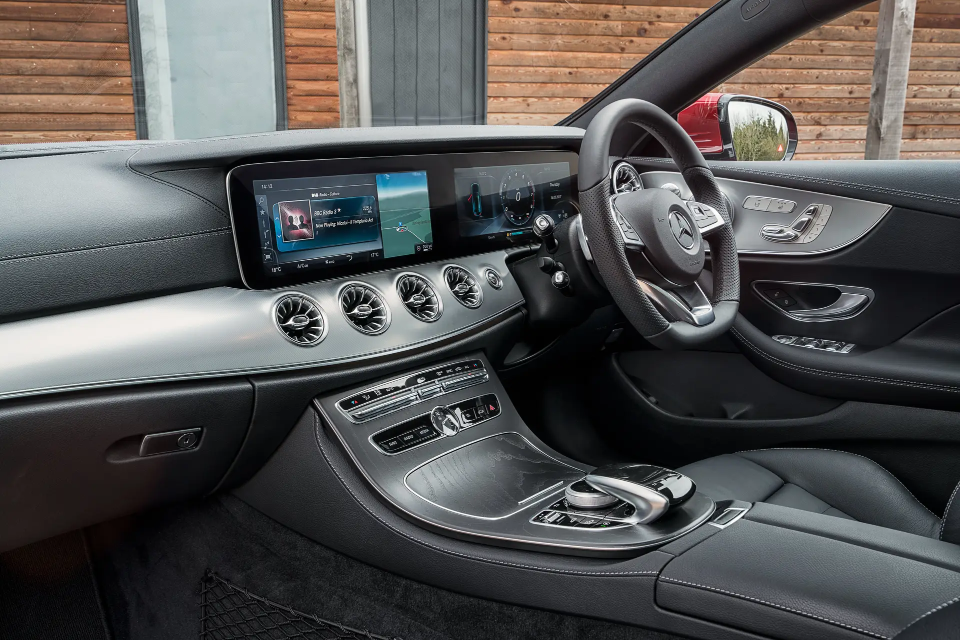 Mercedes-Benz E-Class Coupe Review 2023: front interior