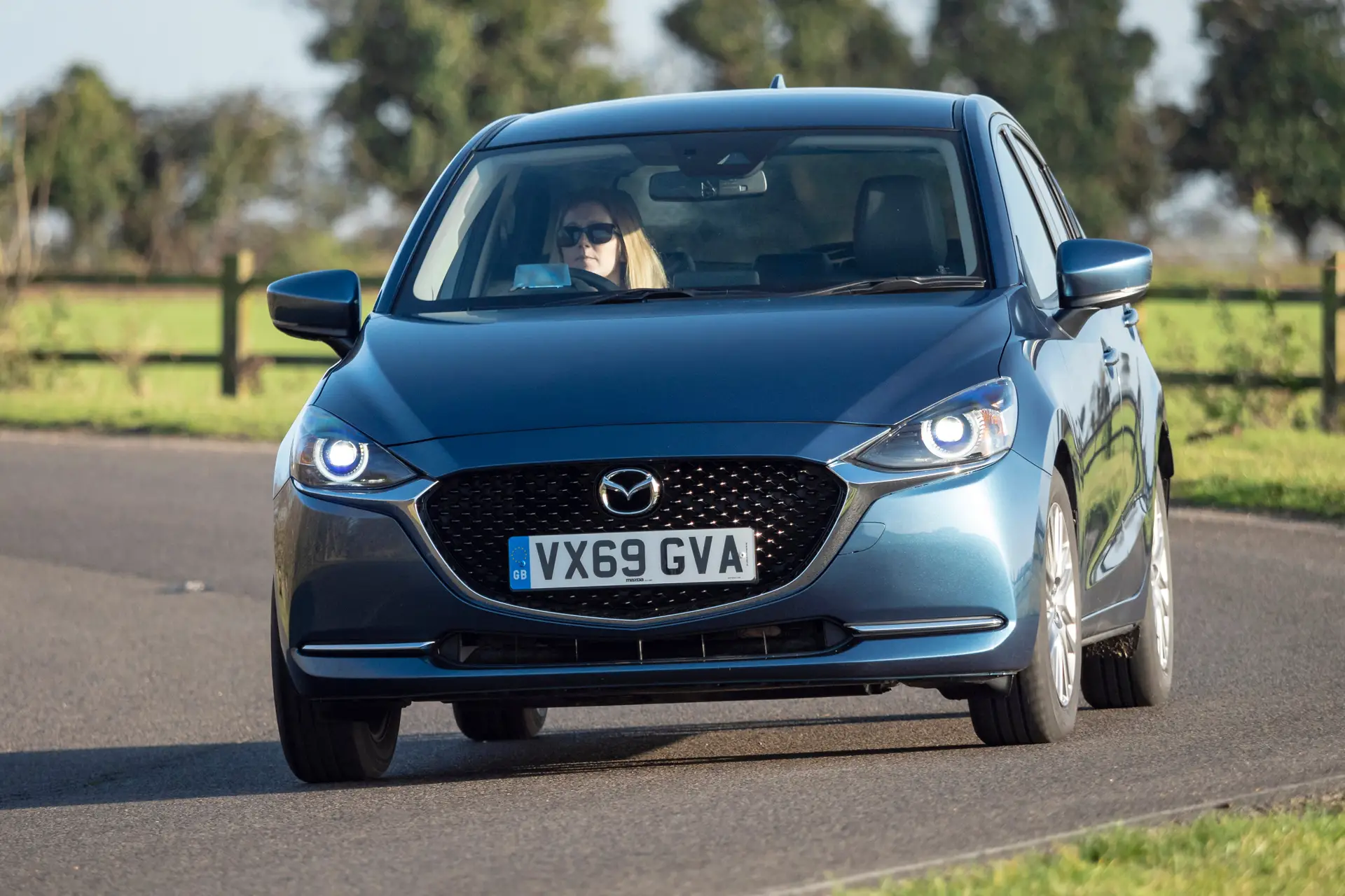 Mazda 2 Review 2023: cornering dynamic