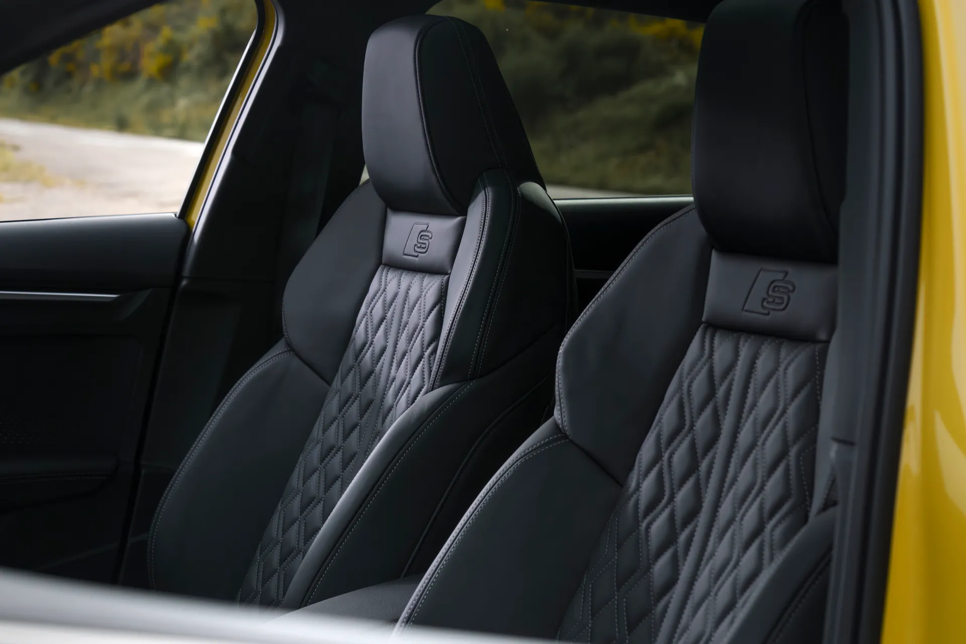 Audi S3 Review 2024: front seats