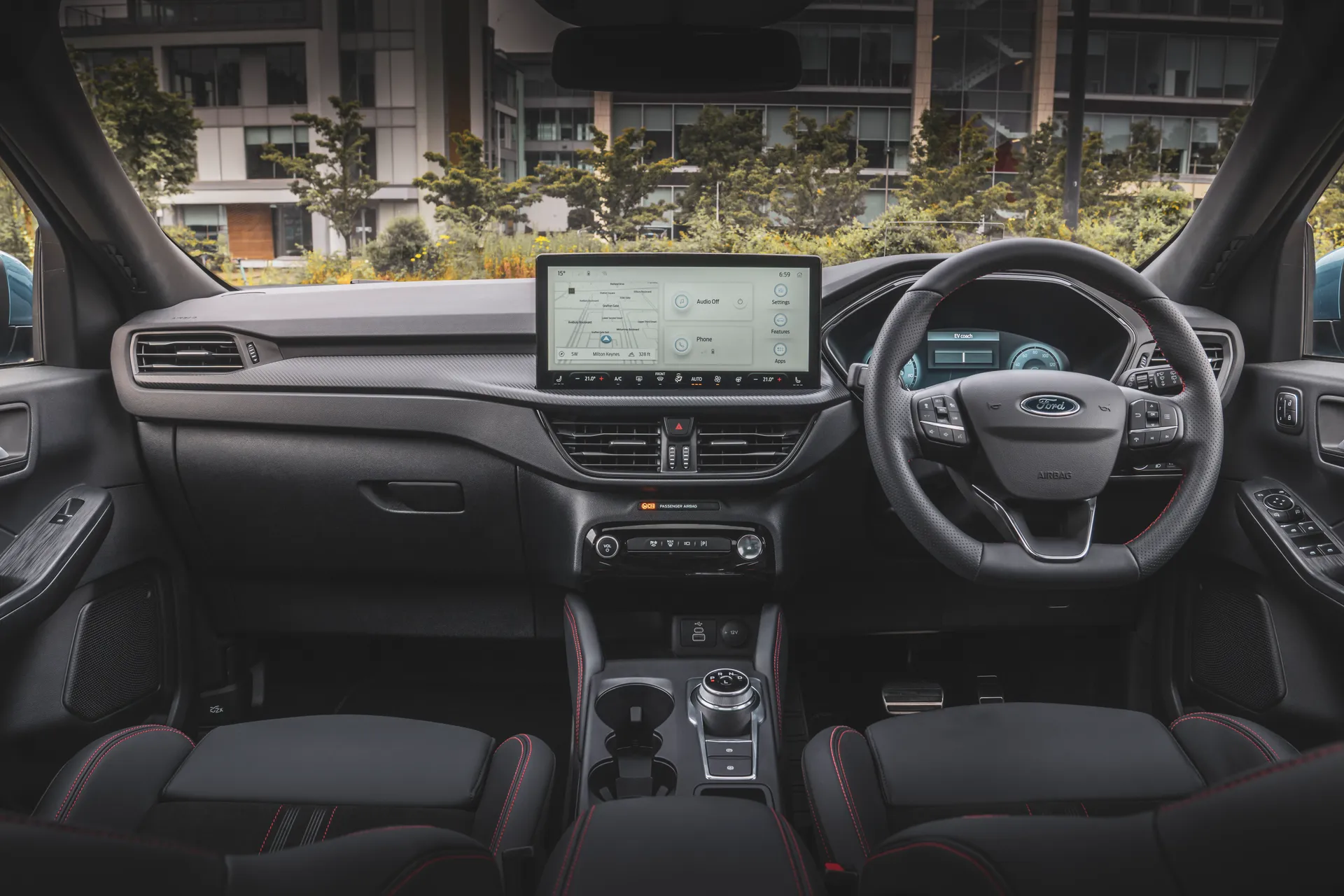 Ford Kuga Review: interior and driving position