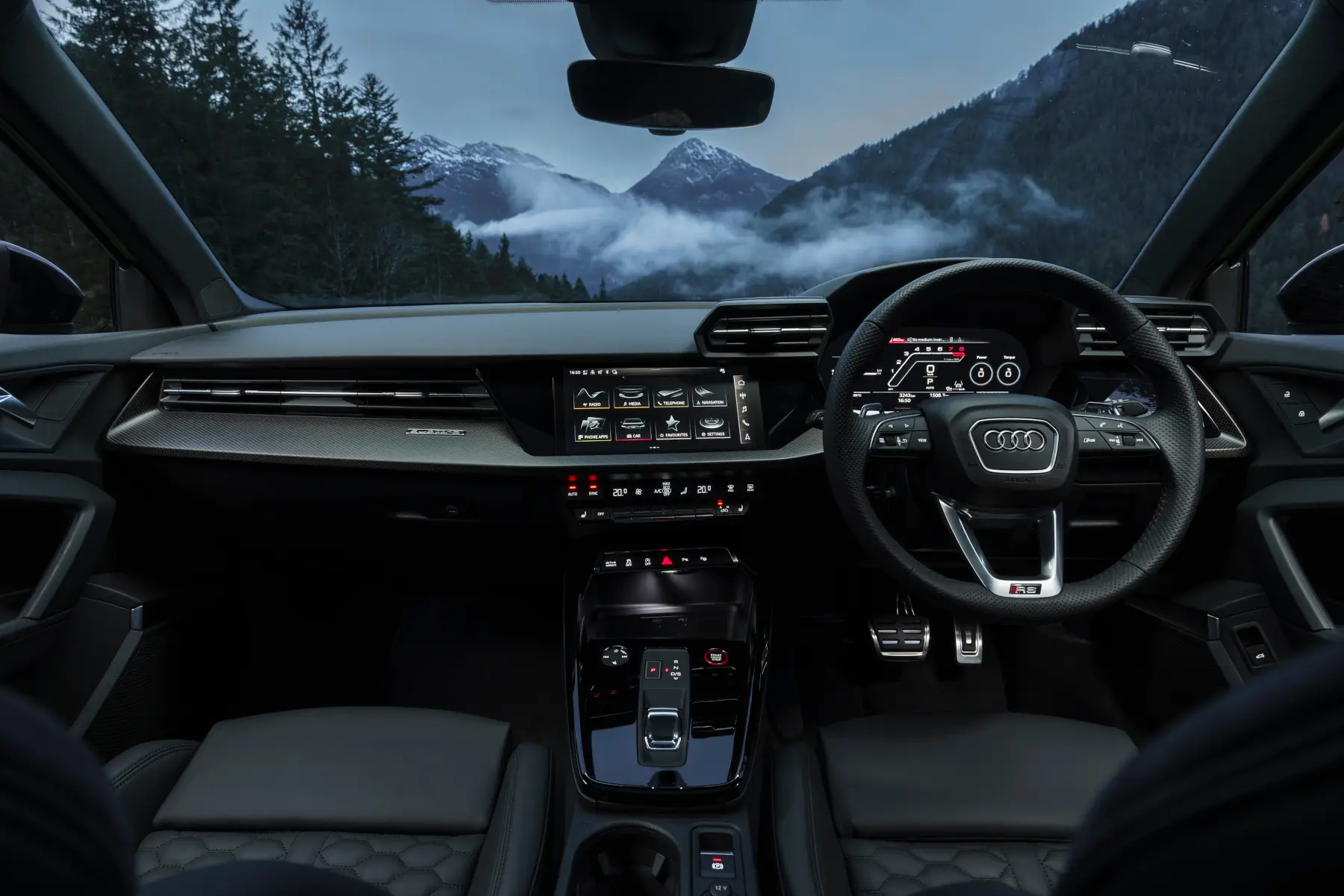 Audi RS3 Sportback 2023 interior