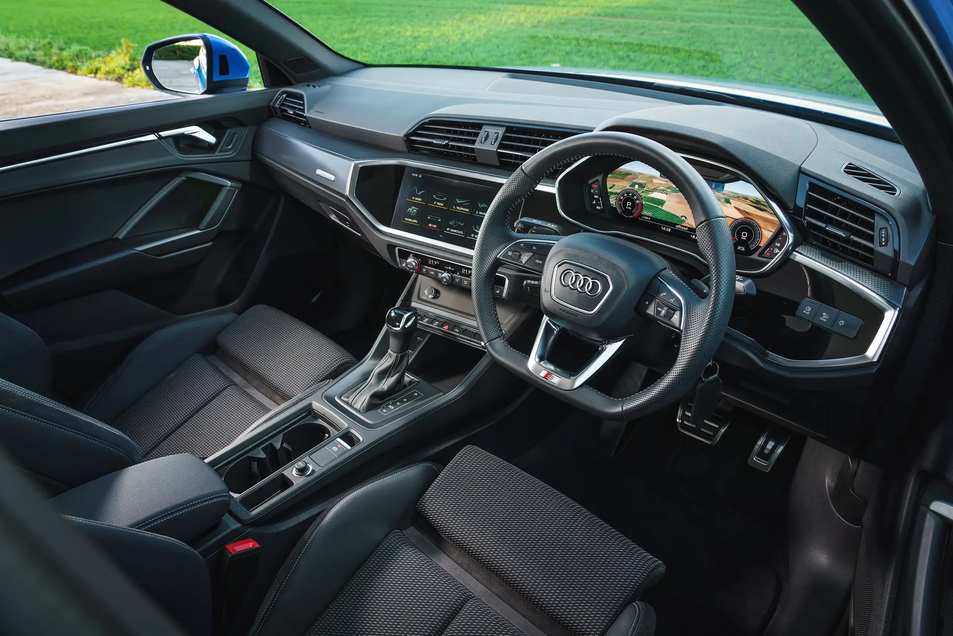 Audi Q3 Review 2023 Interior and dashboard