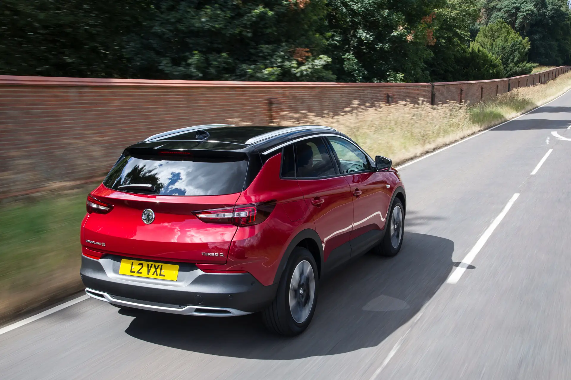 Vauxhall Grandland X Review 2023 Rear Side View