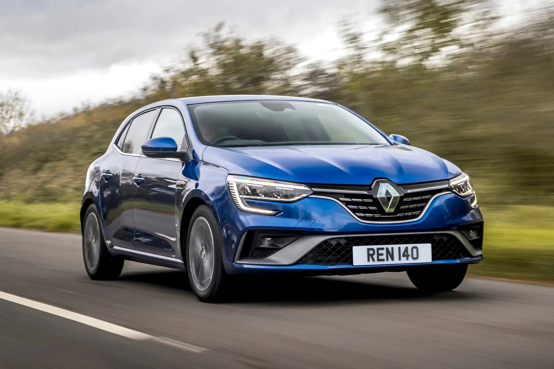 Renault Megane Review 2023: front dynamic 