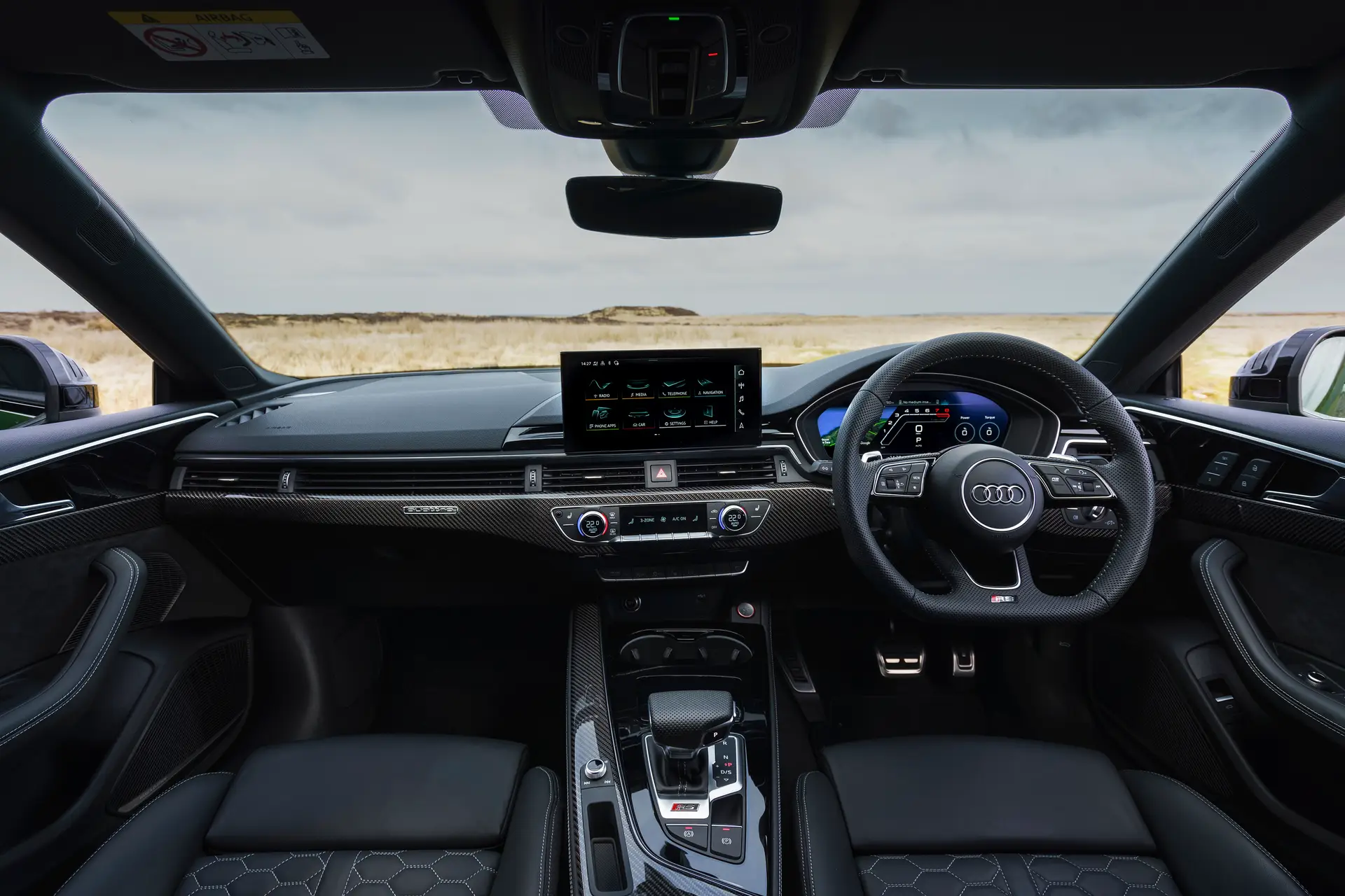 Audi RS5 Review 2024: interior