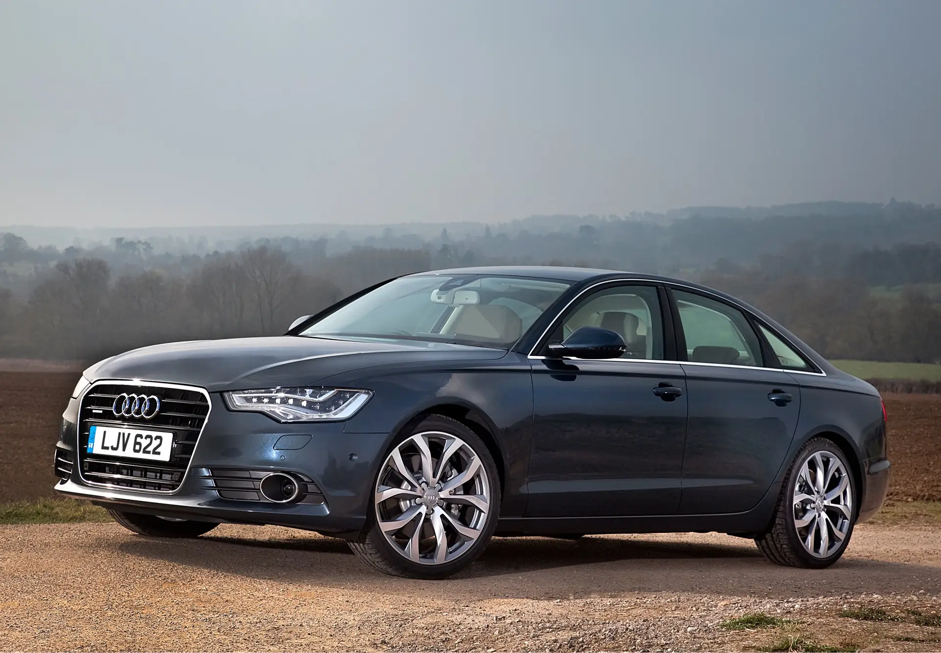 Used Audi A6 (2011-2018) Review: Exterior front three quarter photo of the Audi A6