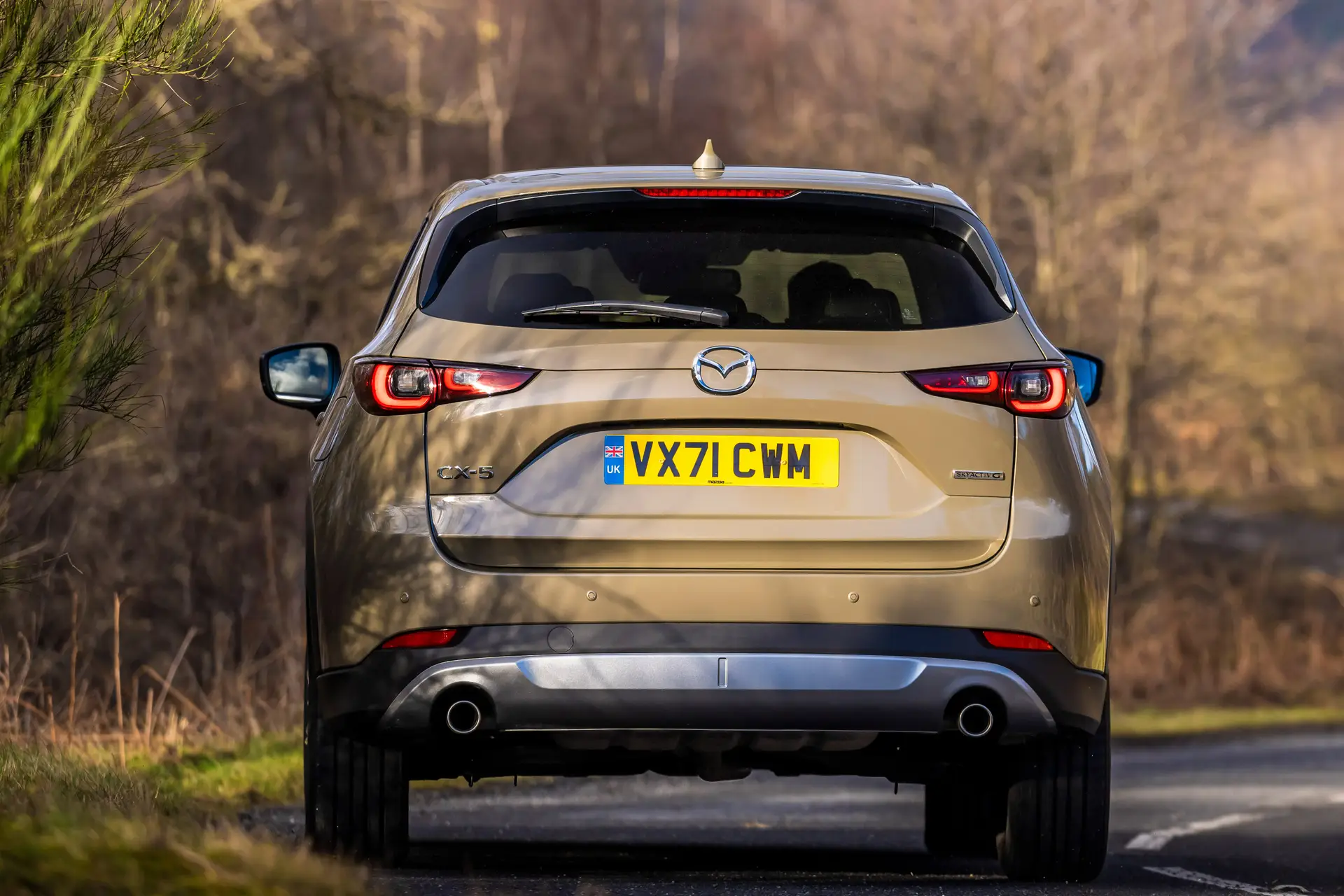 Mazda CX-5 Review 2024: rear dynamic