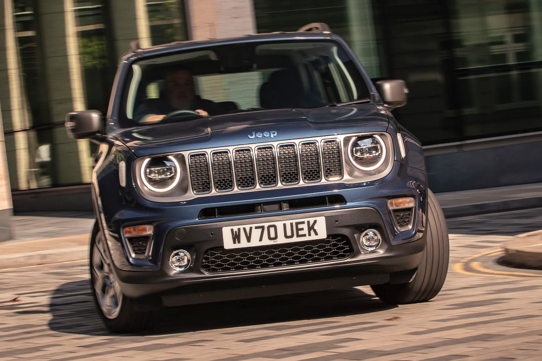 Jeep Renegade Review 2024: front dynamic